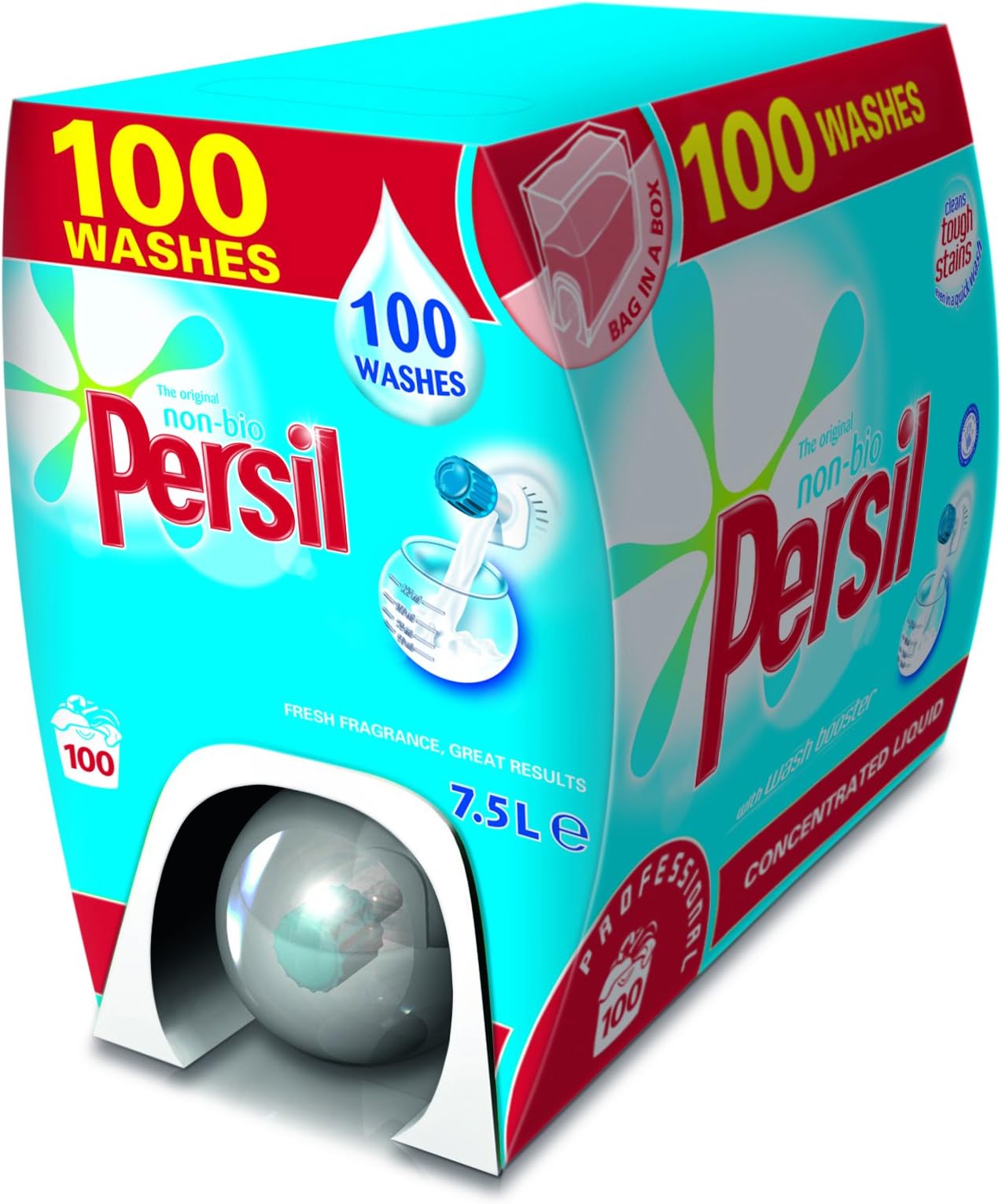 Persil Professional Non-Bio Laundry Detergent Liquid 100W