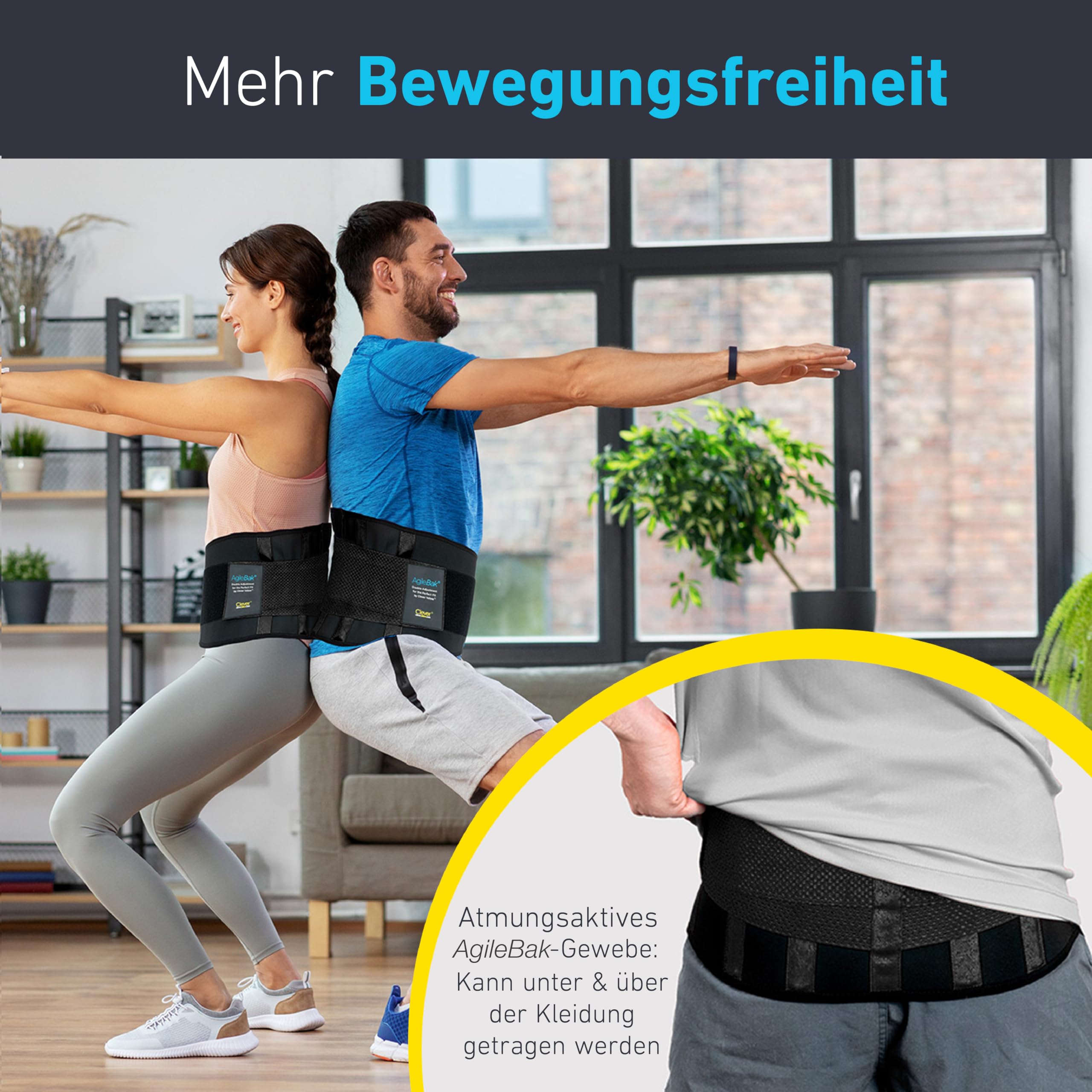 Rückenstütze für Frauen – Rückenstütze für Herren, Rückenstütze für Damen, Rückenstütze für Männer, Rückenstütze für Männer unten, Rückenstütze für Arbeit, medizinische Qualität, Schwarz, XL