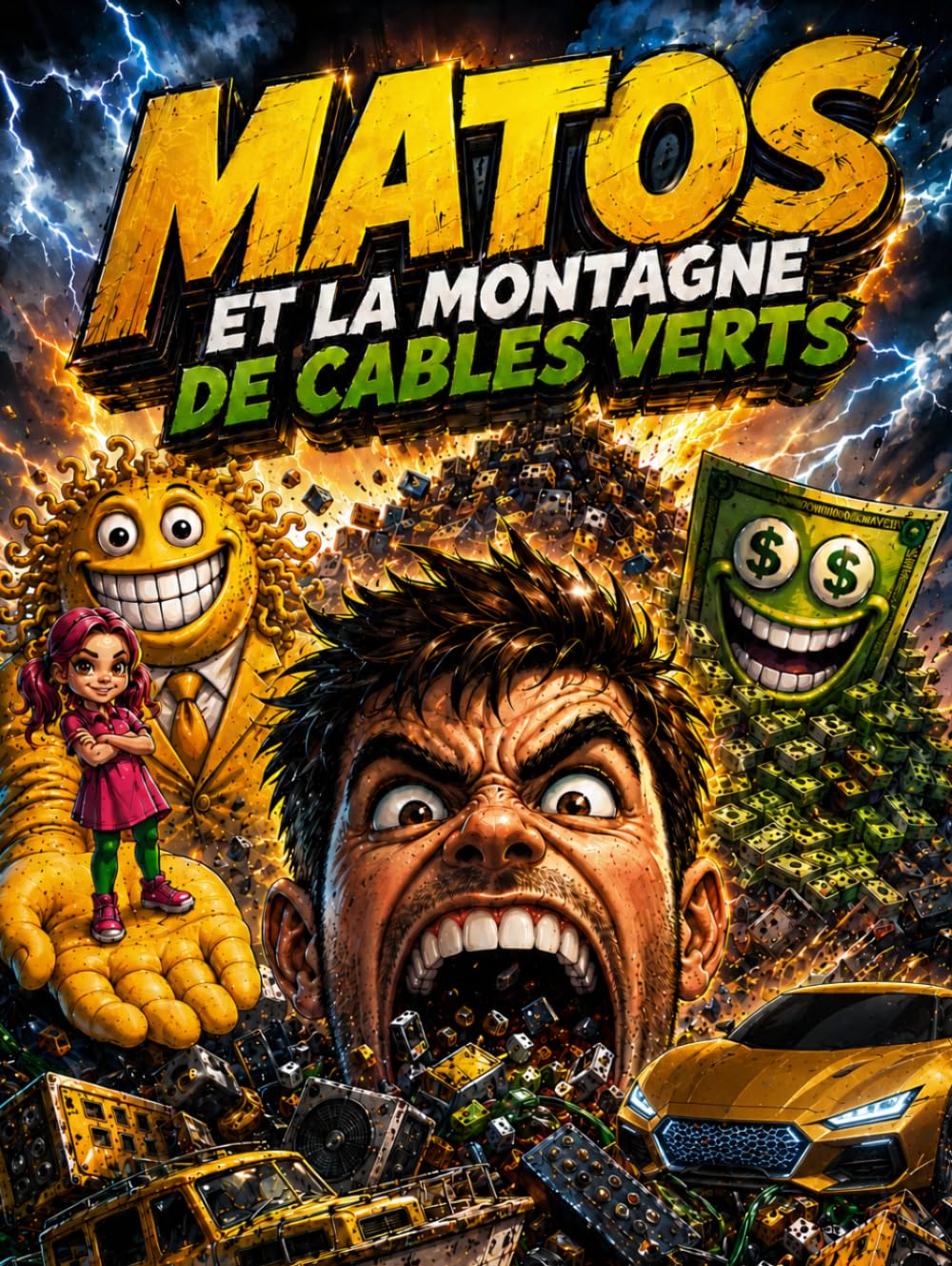 Matos et La Montagne de câbles verts