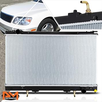 DPI-2058 Full Aluminum Core Cooling Radiator Compatible with Ls400 AT 95-00