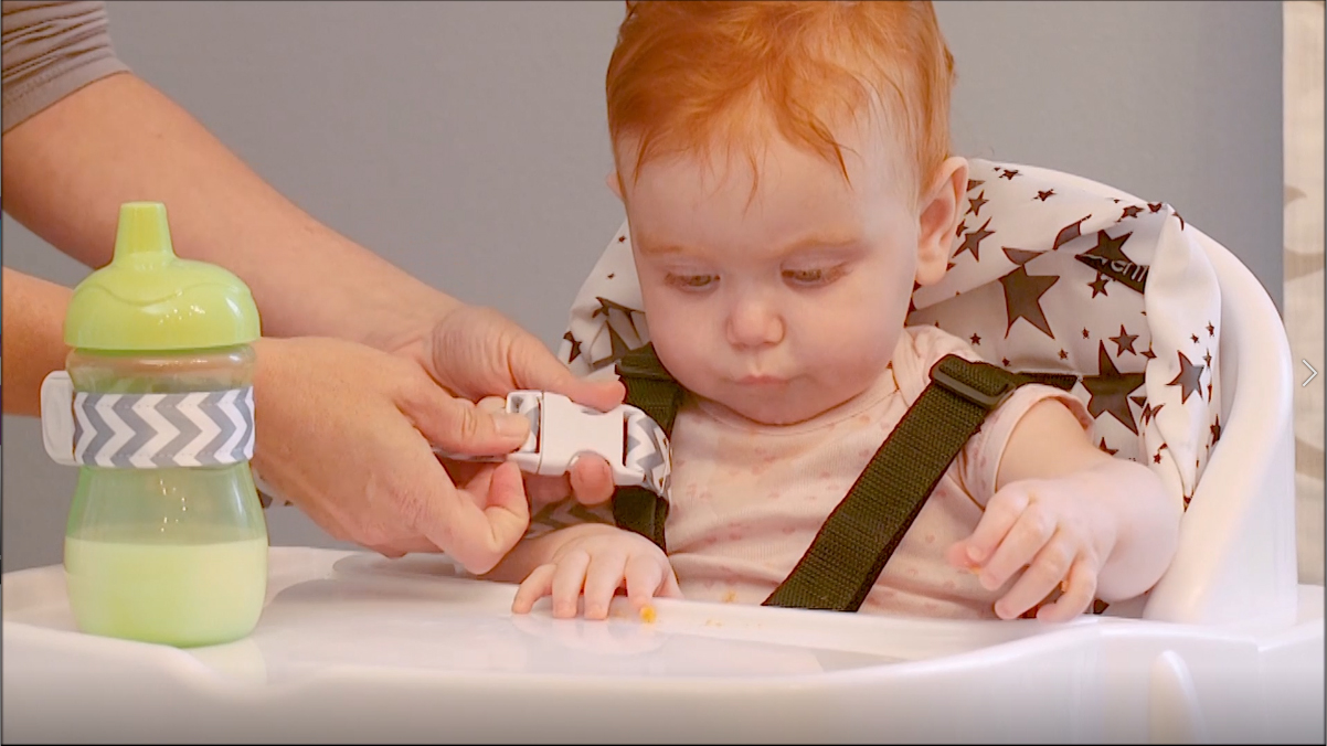 Amazon.com: PBnJ Baby SippyPal Sippy Cup Holder Strap Leash Tether