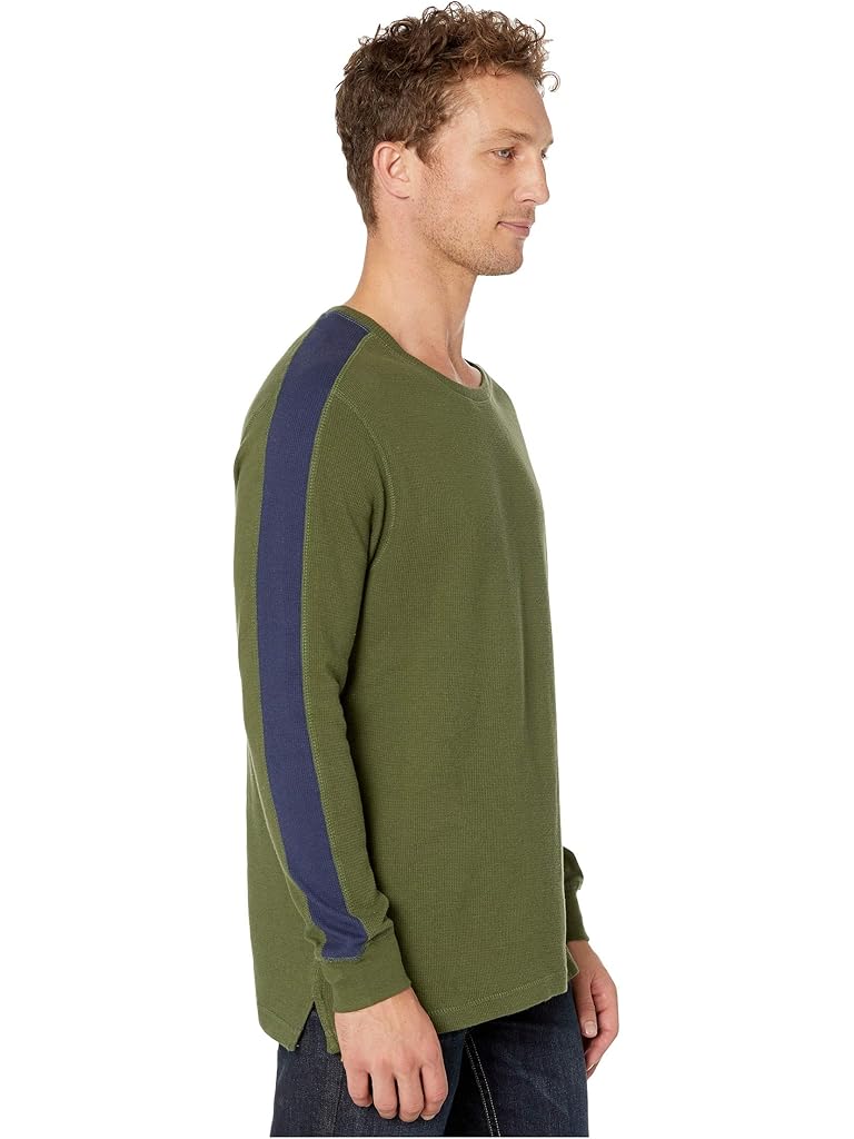 U.S. POLO ASSN. Arm Color Block Thermal Crew