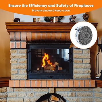 Stanbroil Stove Gasket Tape, 1 Width, 1/8 Thick, 72 Length