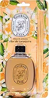Giorno Casa, Difusor de fragrância para casa perfumada e aromatizada (Aromatizador de varetas), Aroma Flor de Laranjeira, 150ml, Laranja