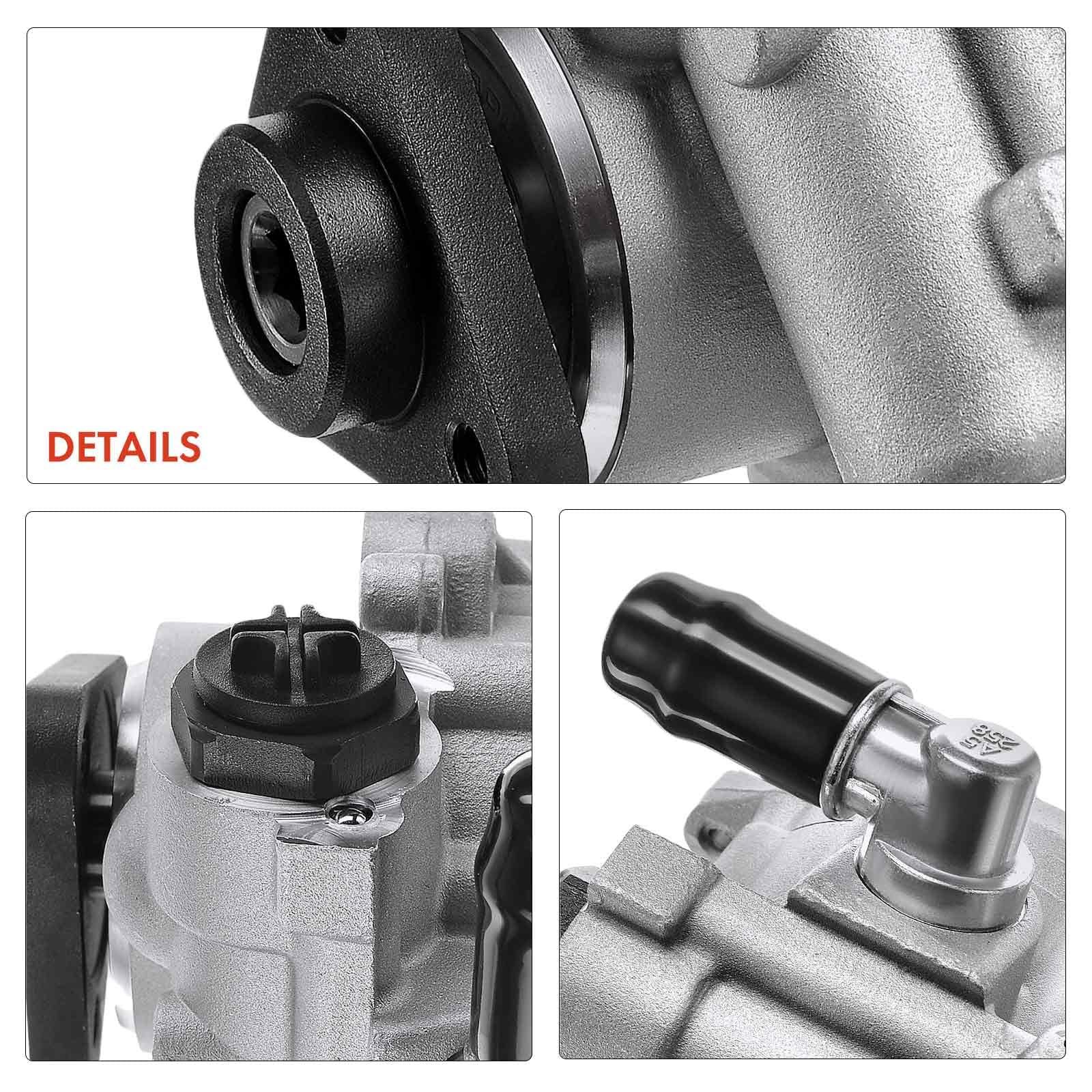 Frankberg Bomba de la dirección asistida Compatible con A6 4F2 A6 Allroad 4FH A6 Avant 4F5 A4 Avant 8ED A4 8EC Replace# 8E0145153H,21-4060