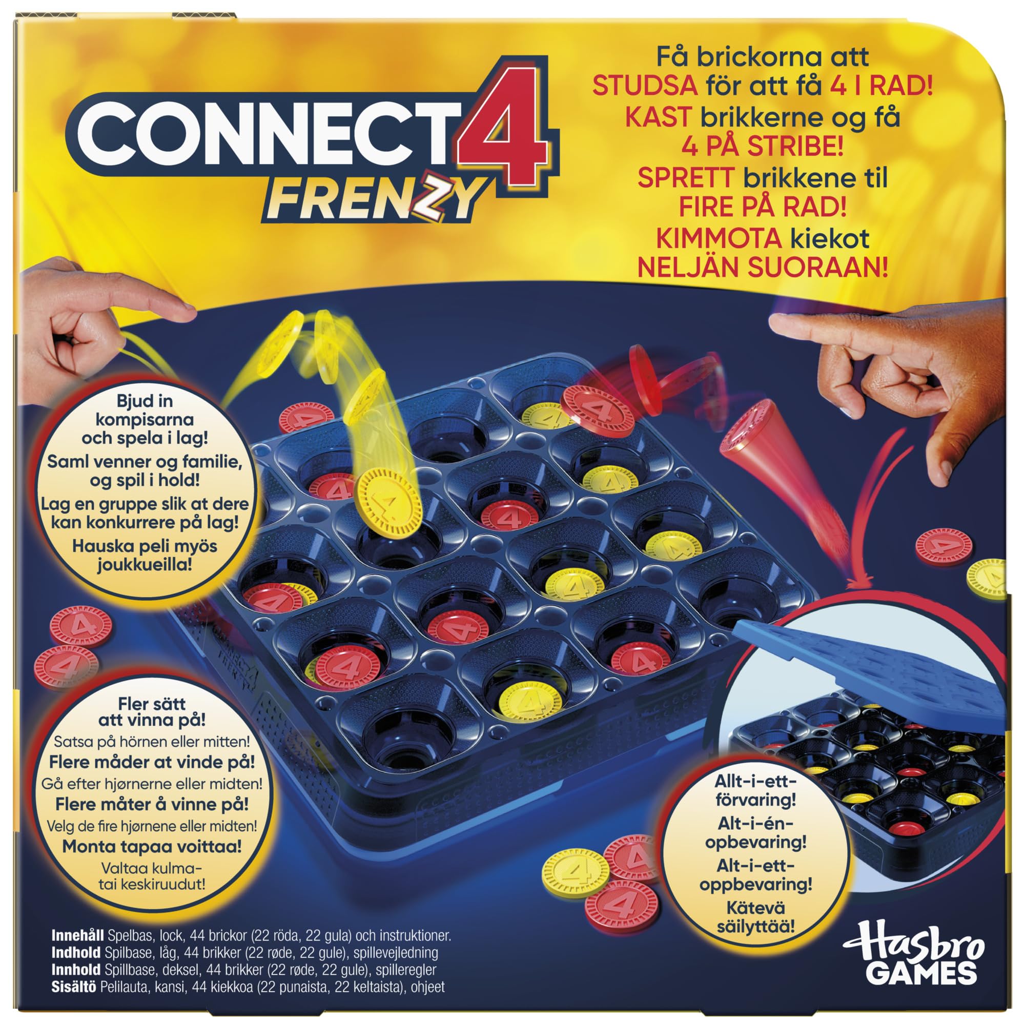 Connect 4 Giochi Frenzy - Versione Nordica