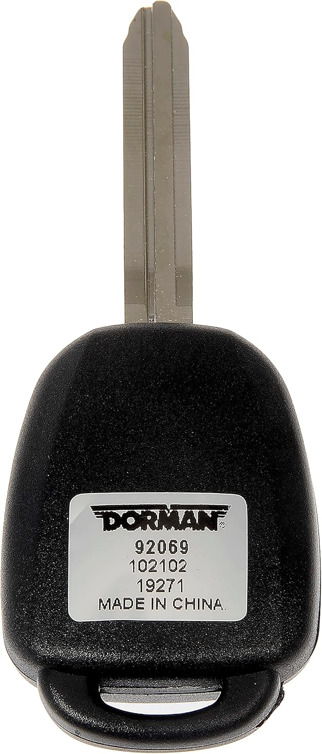 Dorman 92069 Keyless Entry Transmitter Cover Compatible with Select Toyota Models, Black