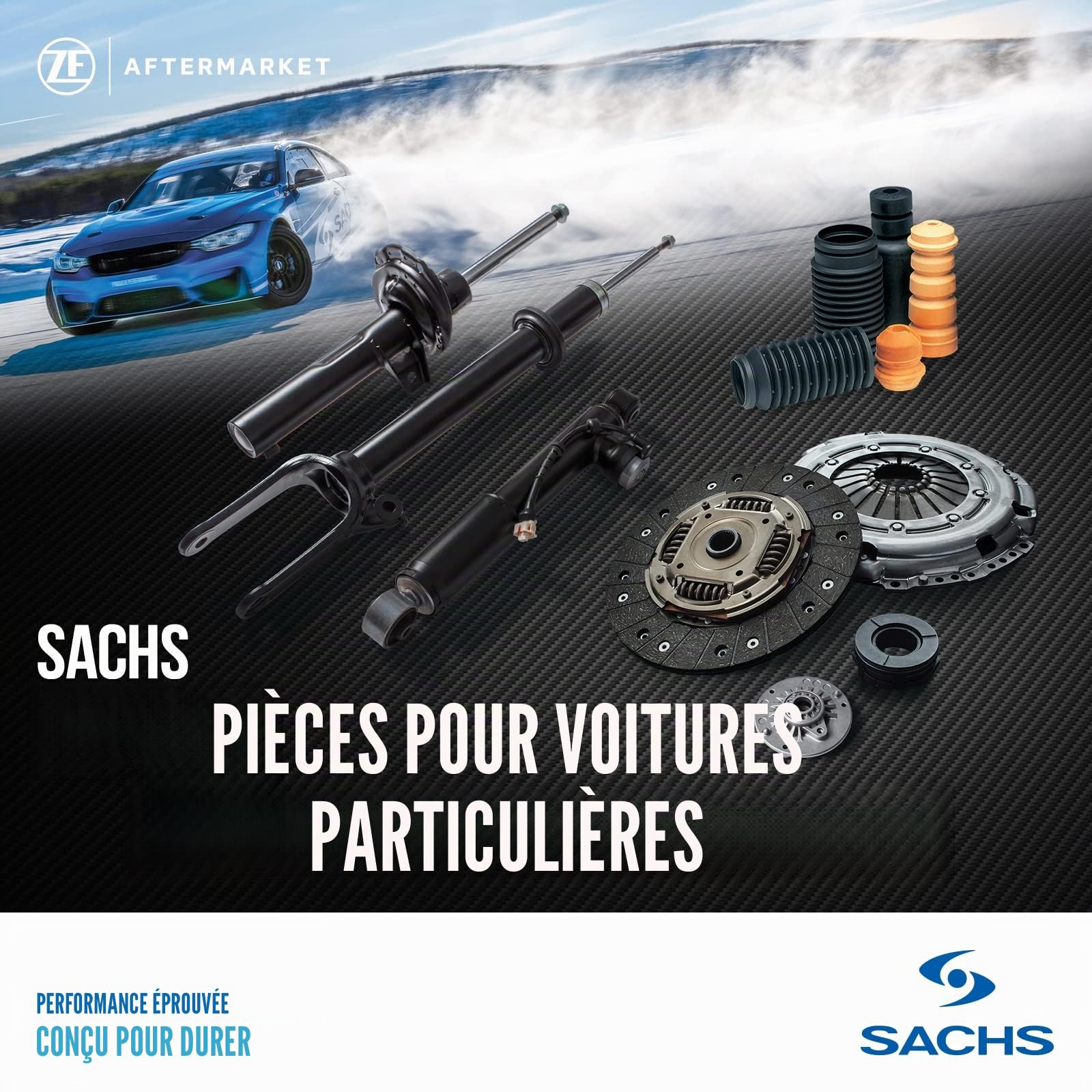 SACHS 315 743 Amortisseur pour Citroen C15 Camionnette/Monospace (VD_) 1984-2006 Essieu Arrière et autres véhicules
