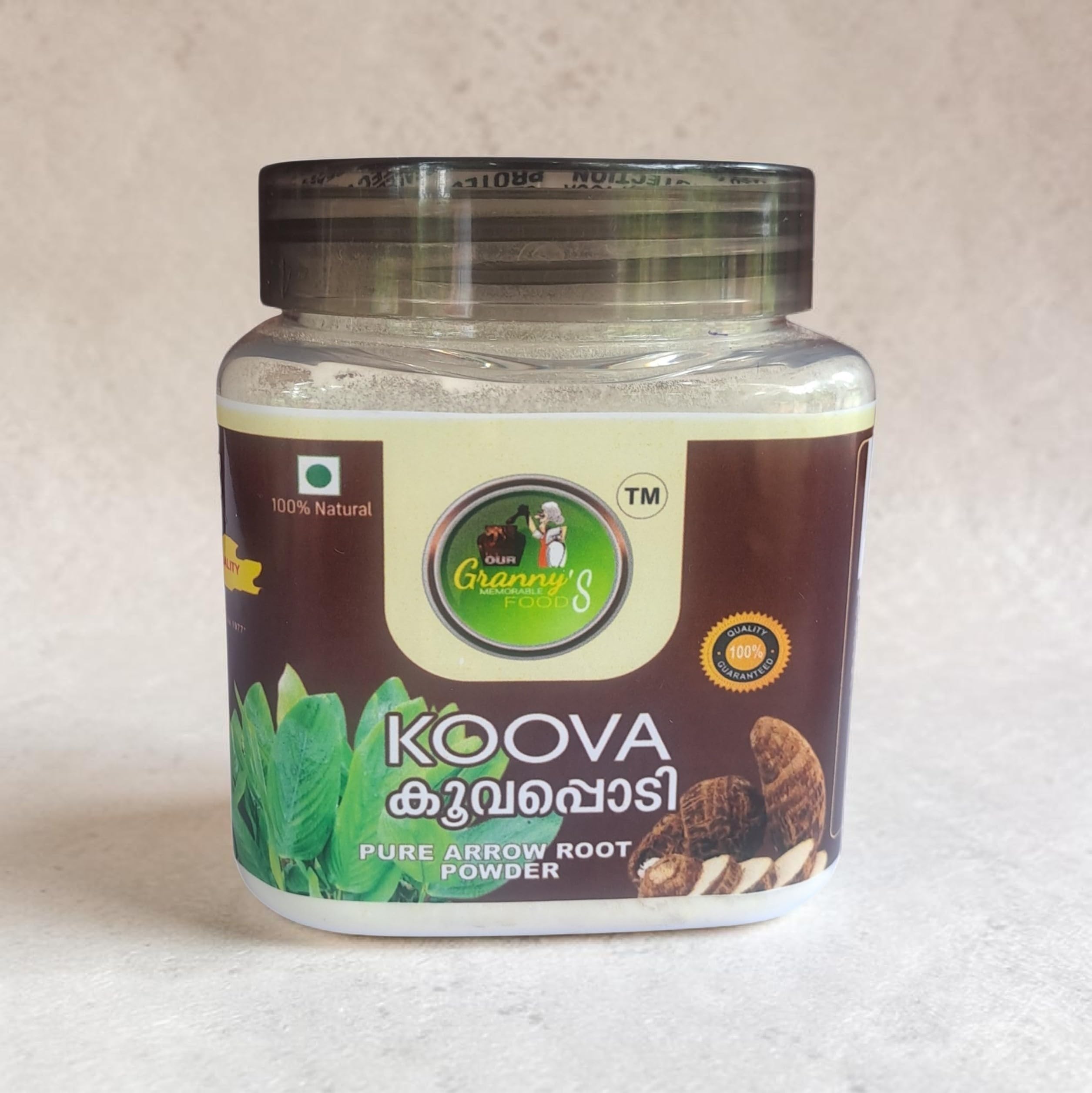OGMF Premium Yellow Arrowroot Powder - 150g | Authentic Kerala Koovapodi | 100% Natural & Traditionally Processed | Gentle Digestive Aid for Babies & Adults | Gluten-Free Thickening Agent(Pack Of 1)-image-5