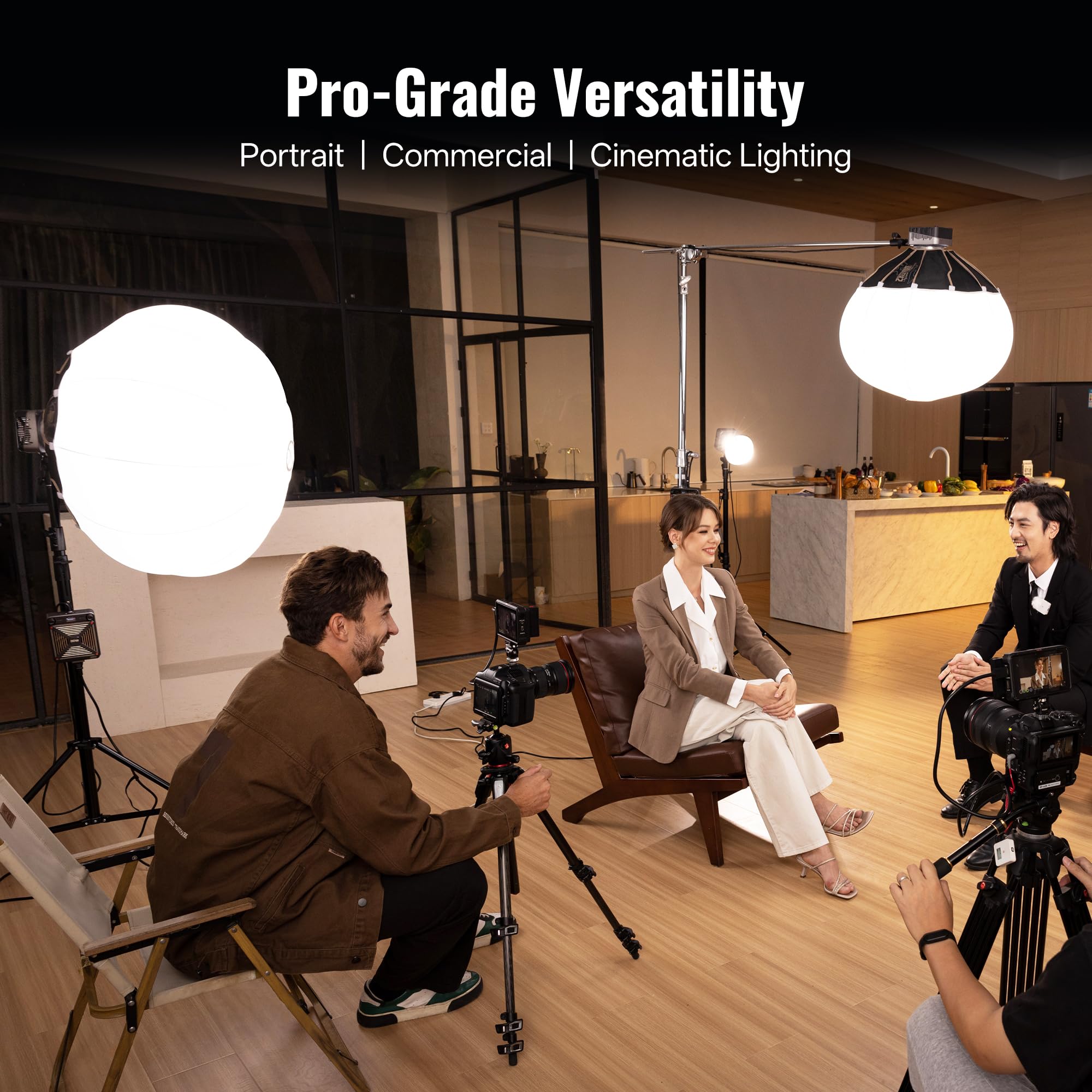 AMBITFUL LS65 Lantern Softbox 25.6 inch Soft Lighting