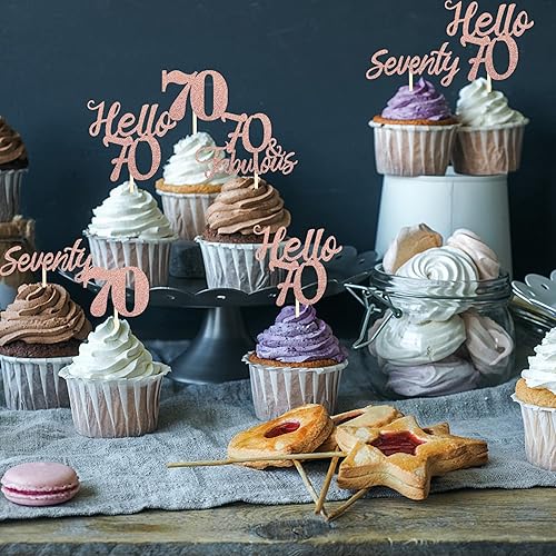 Vista 30 de 30 piezas de decoración para cupcakes de cumpleaños 15 con purpurina Hello 15 Mis membrillo quince dulces 15 dulces 15 decoración de pasteles