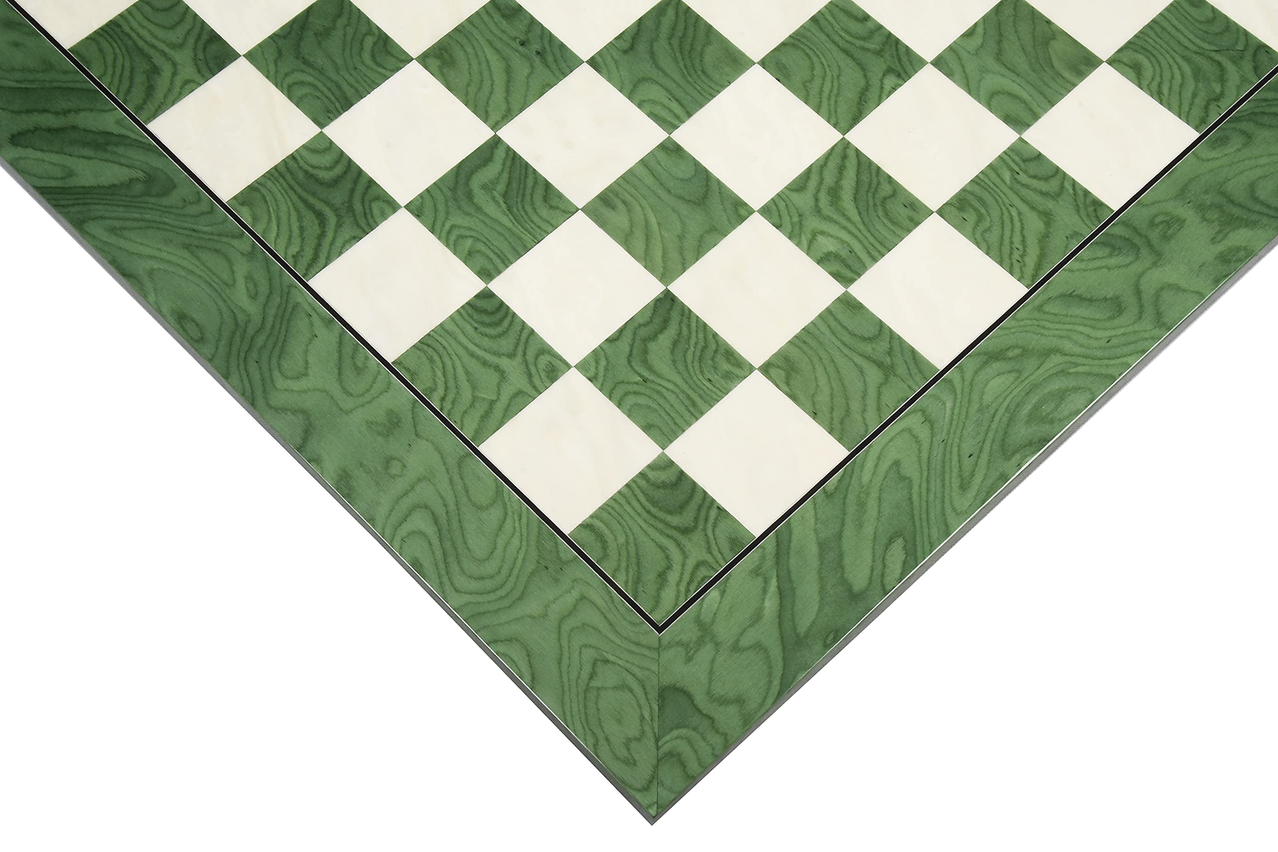 Amazon.com: Tournament Size Wooden Chess Board Green Ash Burl and Maple  Hi-Gloss 20" - 50 mm Square : Toys & Games