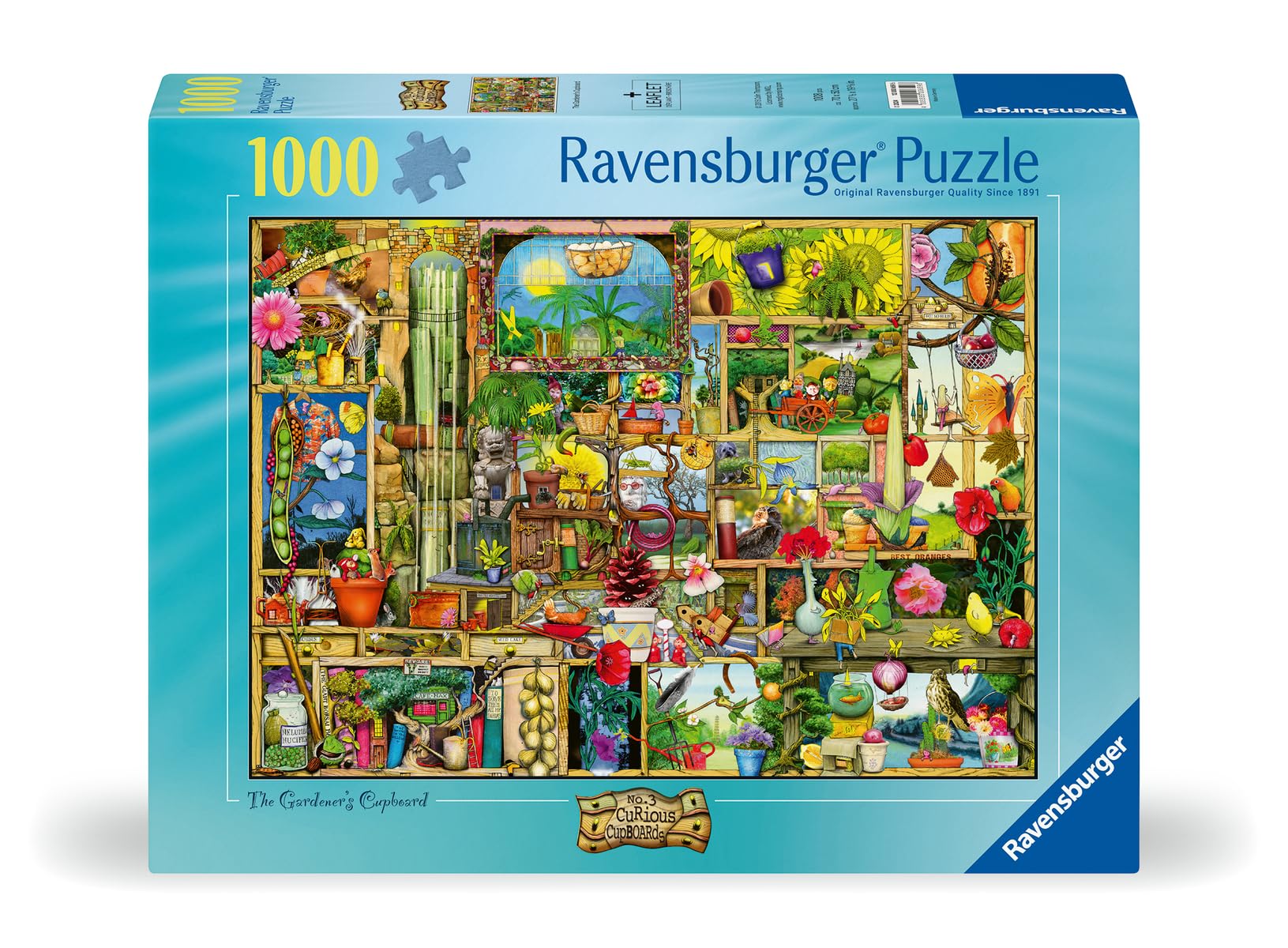Amazon.com: Ravensburger The Gardener's Cupboard 1000 Piece Jigsaw