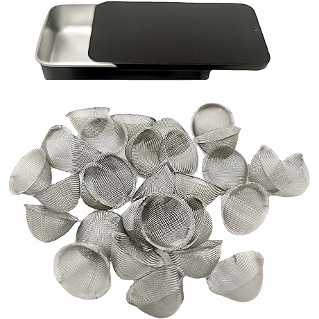 30 Piece Glass Bowl Smoking Screens