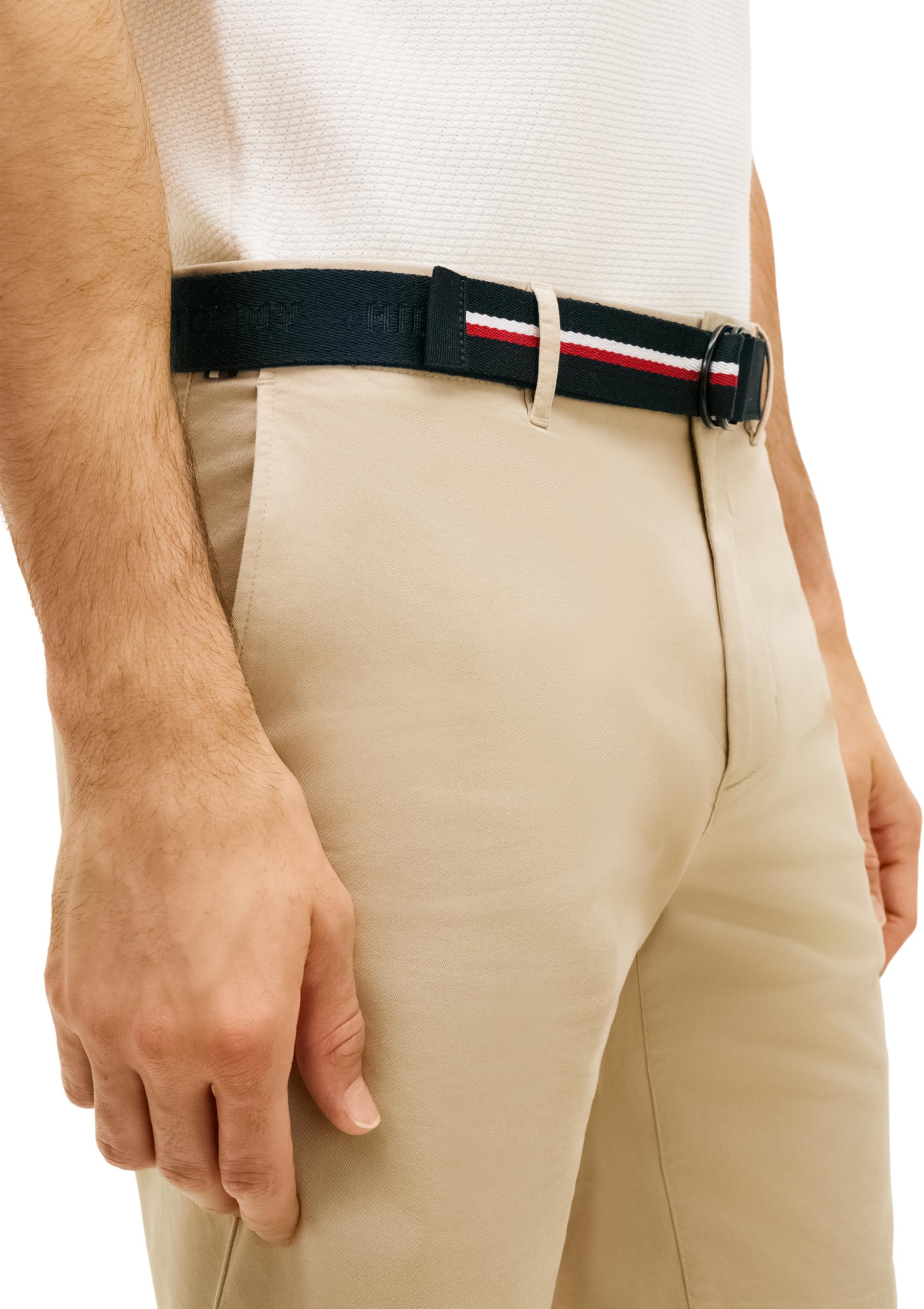 Tommy Hilfiger Herren Andere Shorts Denton 9.5" ESS Twill W/Belt Mw0mw42349