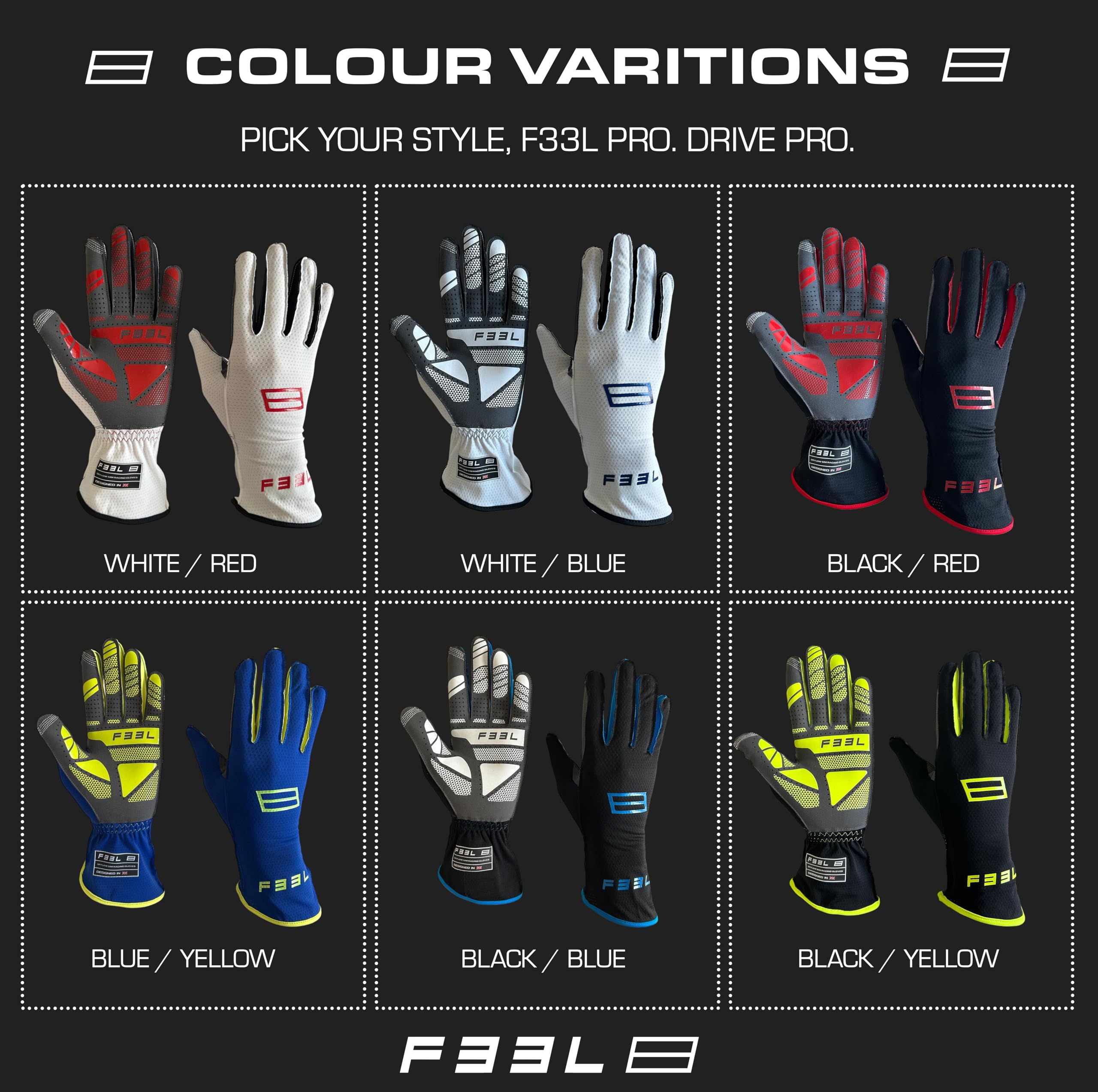 F33L Guanti da corsa SR Flow Forte Sim, palmo ad alta aderenza hyperlight