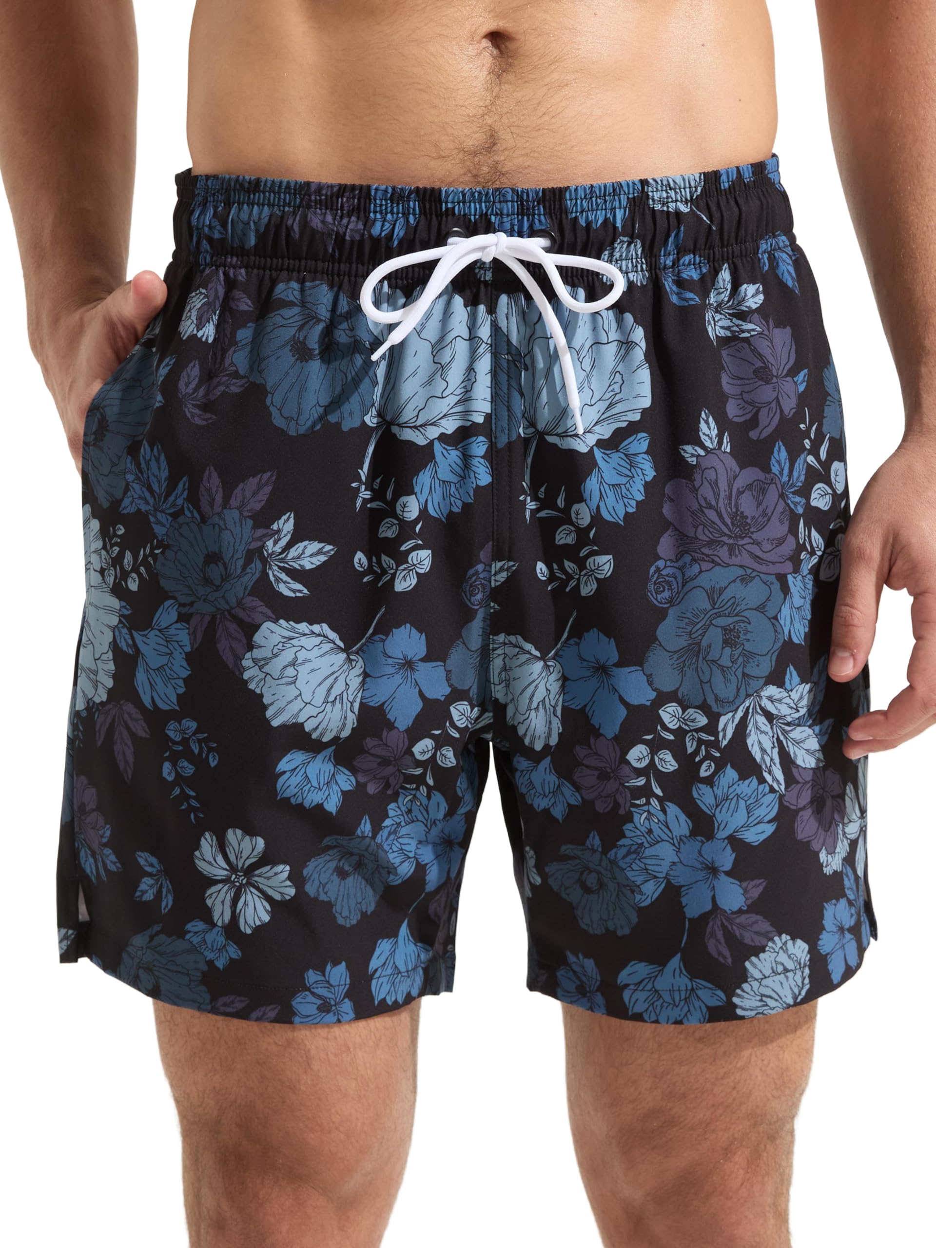 Arcweg Badeshorts Herren Badehose für Männer Schnelltrocknend Atmungsaktiv Elastischer Schwimmhose Kurz mit Meshfutter Für Strandurlaub & Freizeit S-3XL