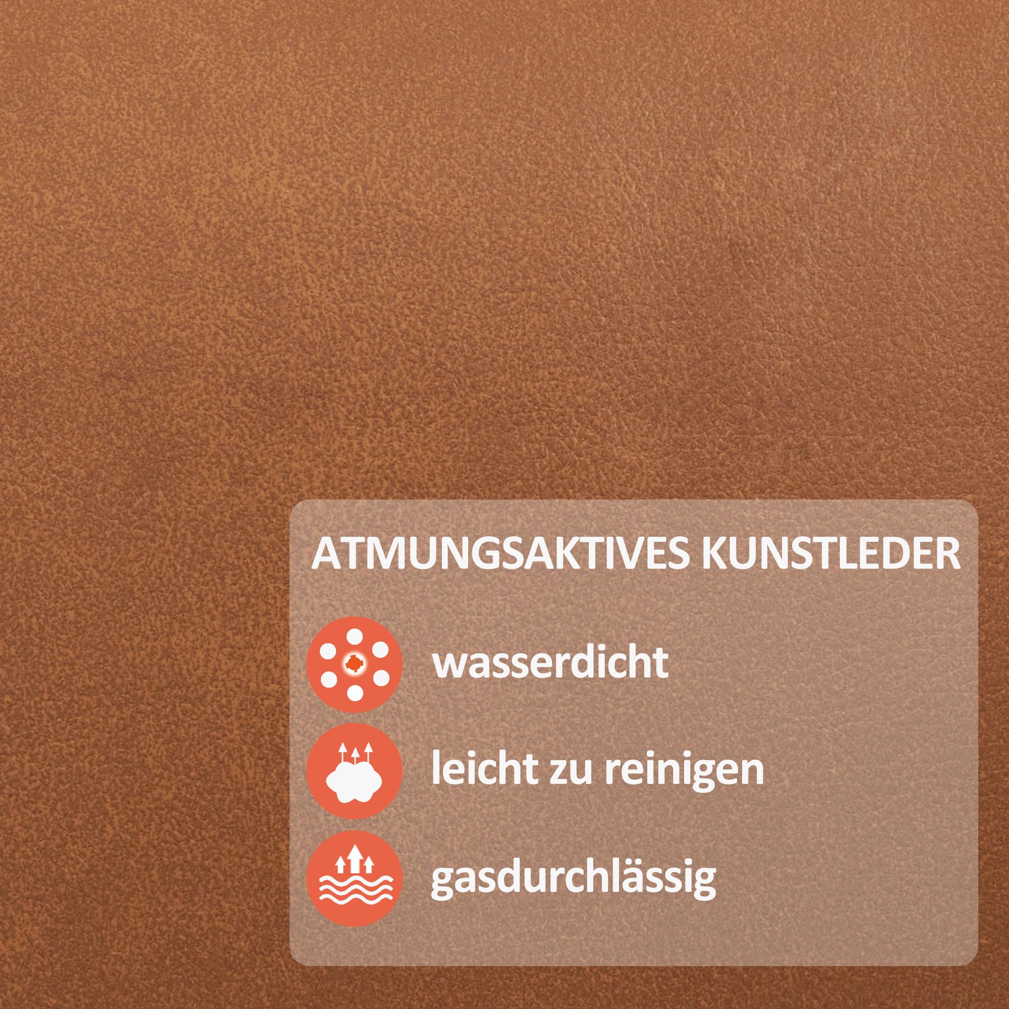 M MCombo Relaxsessel mit Liegefunktion, Fernsehsessel Elektrisch Verstellbar, TV Sessel, Recliner Chair, Atmungsaktiver Kunstleder, USB & Getränkehalter, Wohnzimmer, 7033 (Braun)