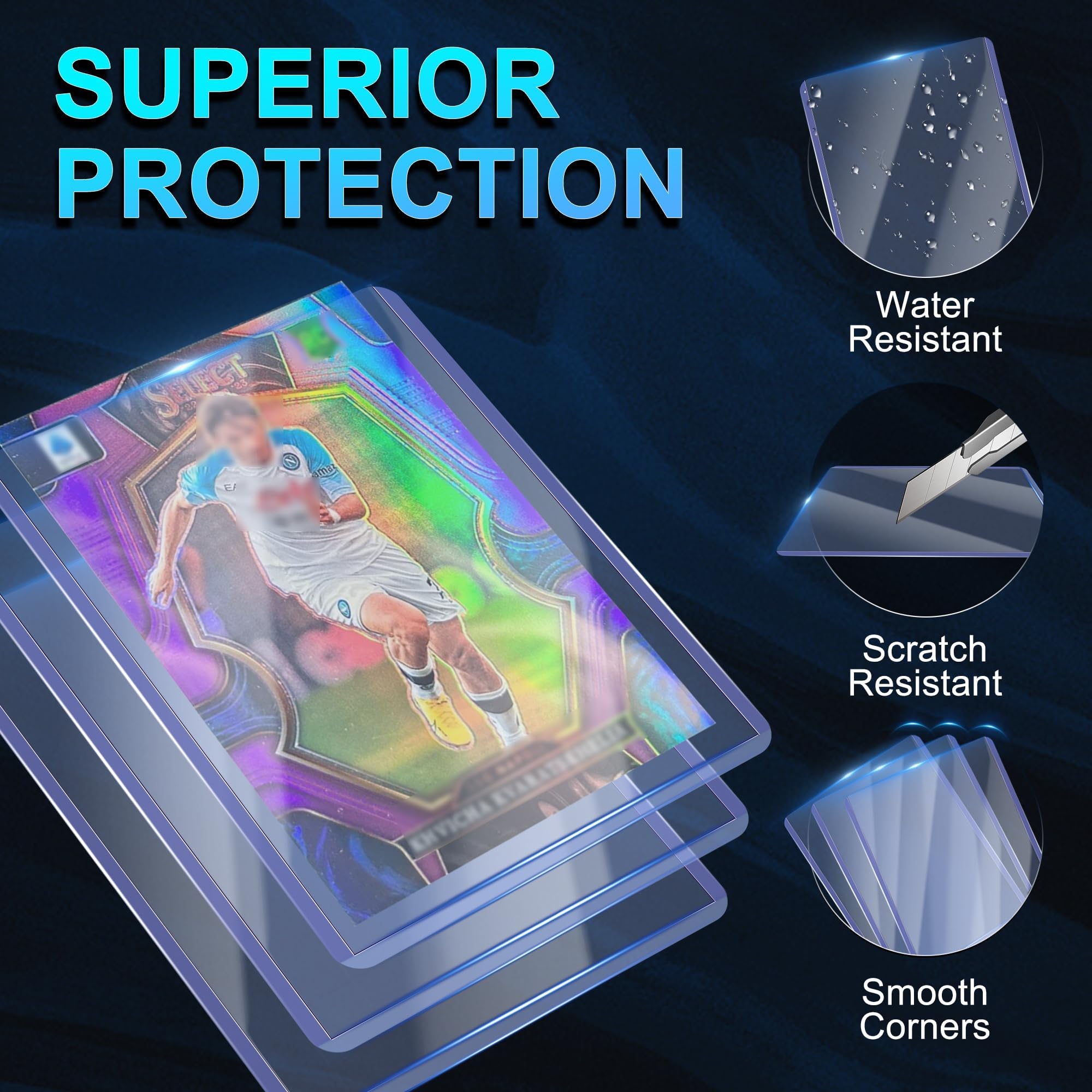 japanese size vs standard size card sleeves Dragon Shield Sleeves Japanese Classic Night Blue – Trading Card Market