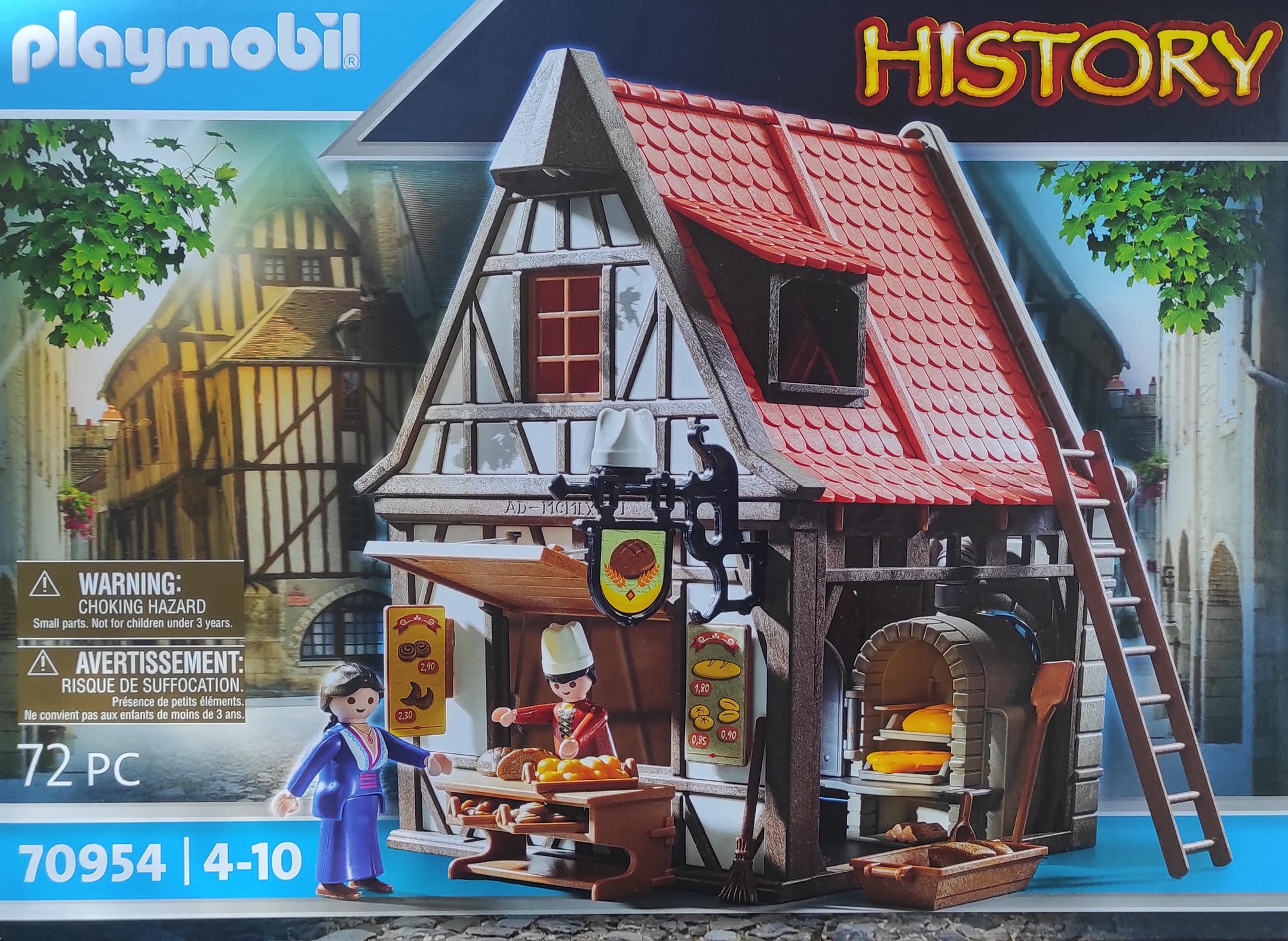Playmobil Geschichte 70954 Medieval Bakery : Amazon.sg: Toys