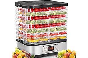 Homdox Food Dehydrator 8 Trays: Preserve Your Culinary Creations Hassle-Free