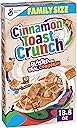 Cinnamon Toast Crunch Breakfast Cereal, Crispy Cinnamon Cereal, Family Size, 18.8 oz