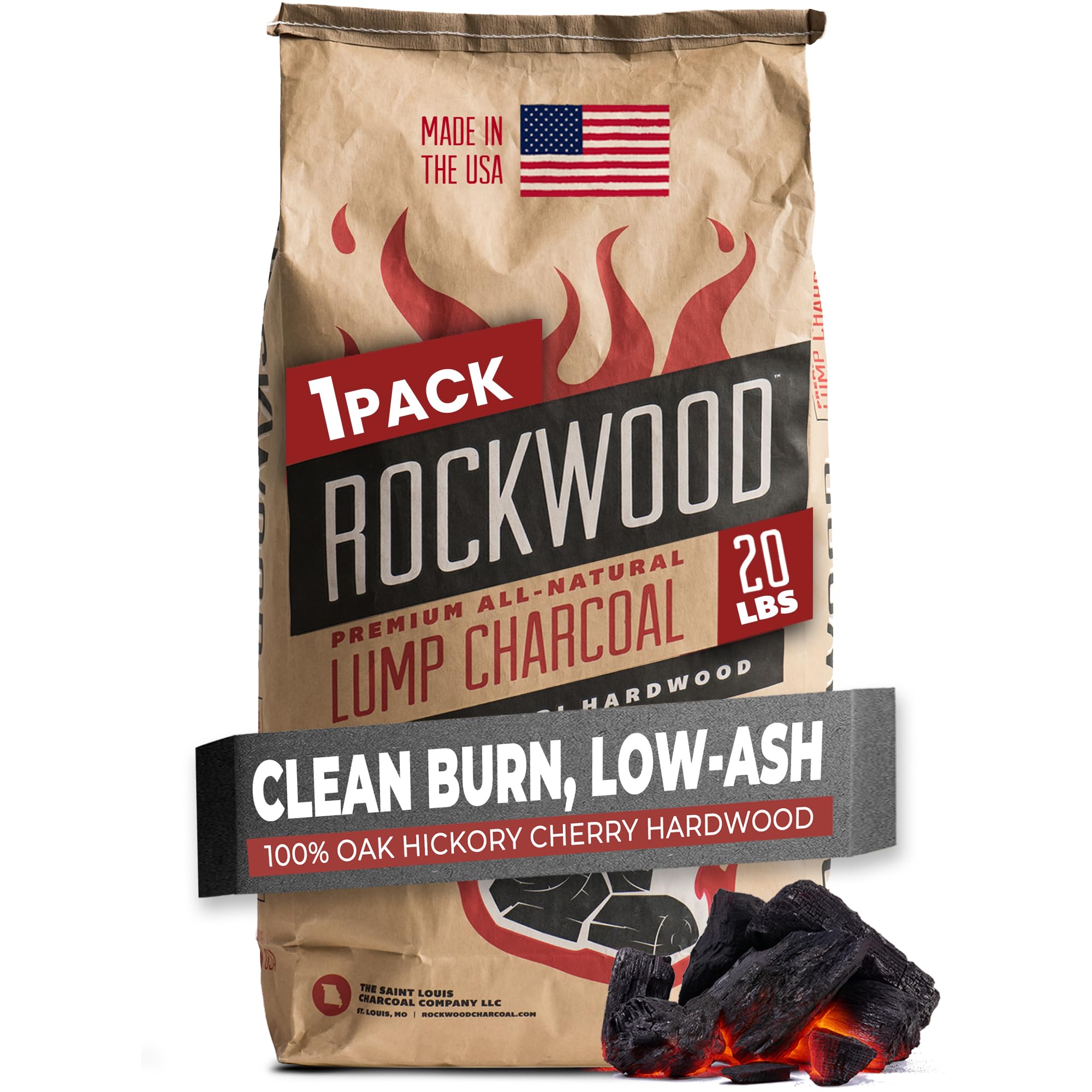 Rockwood Natural Lump Charcoal