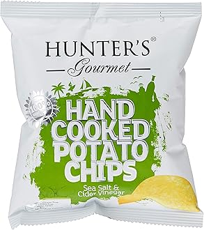 Sea Salt & Cider Vinegar Hand Cooked Potato Chips 40g