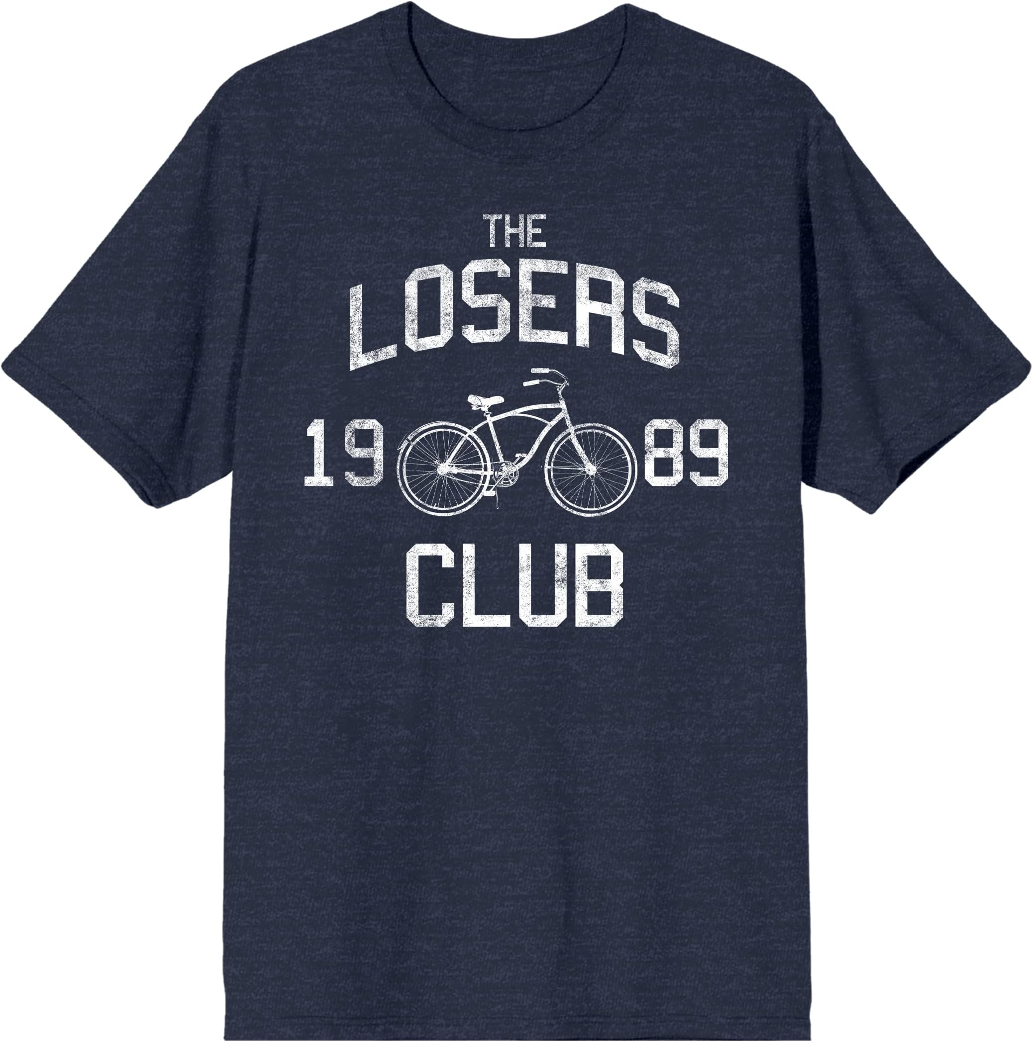 It 1990 The Losers Club Men's Navy Heather T-Shirt