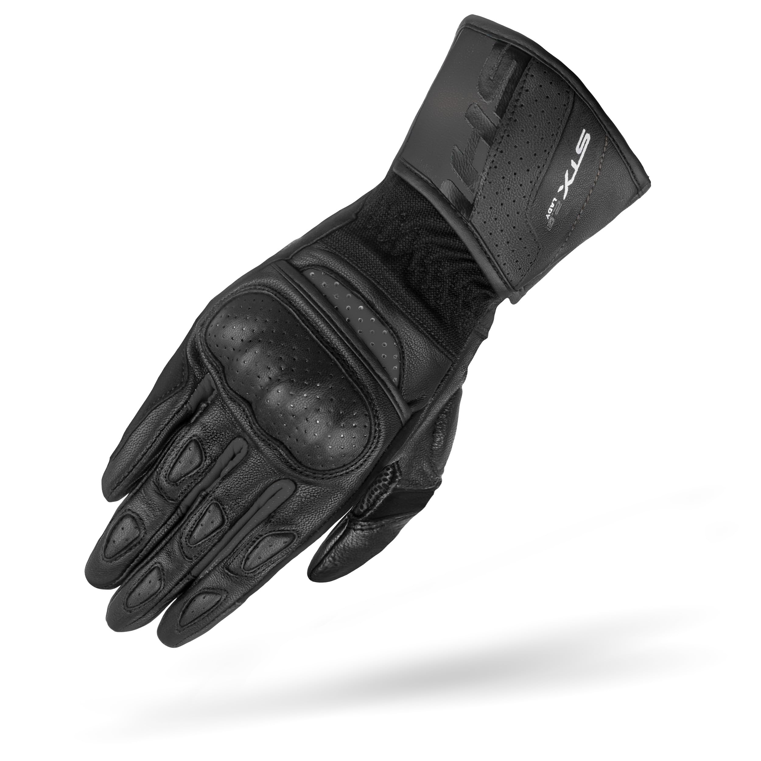 Shima Women's Black Stx 2.0 Perforated Motorcycle Gloves