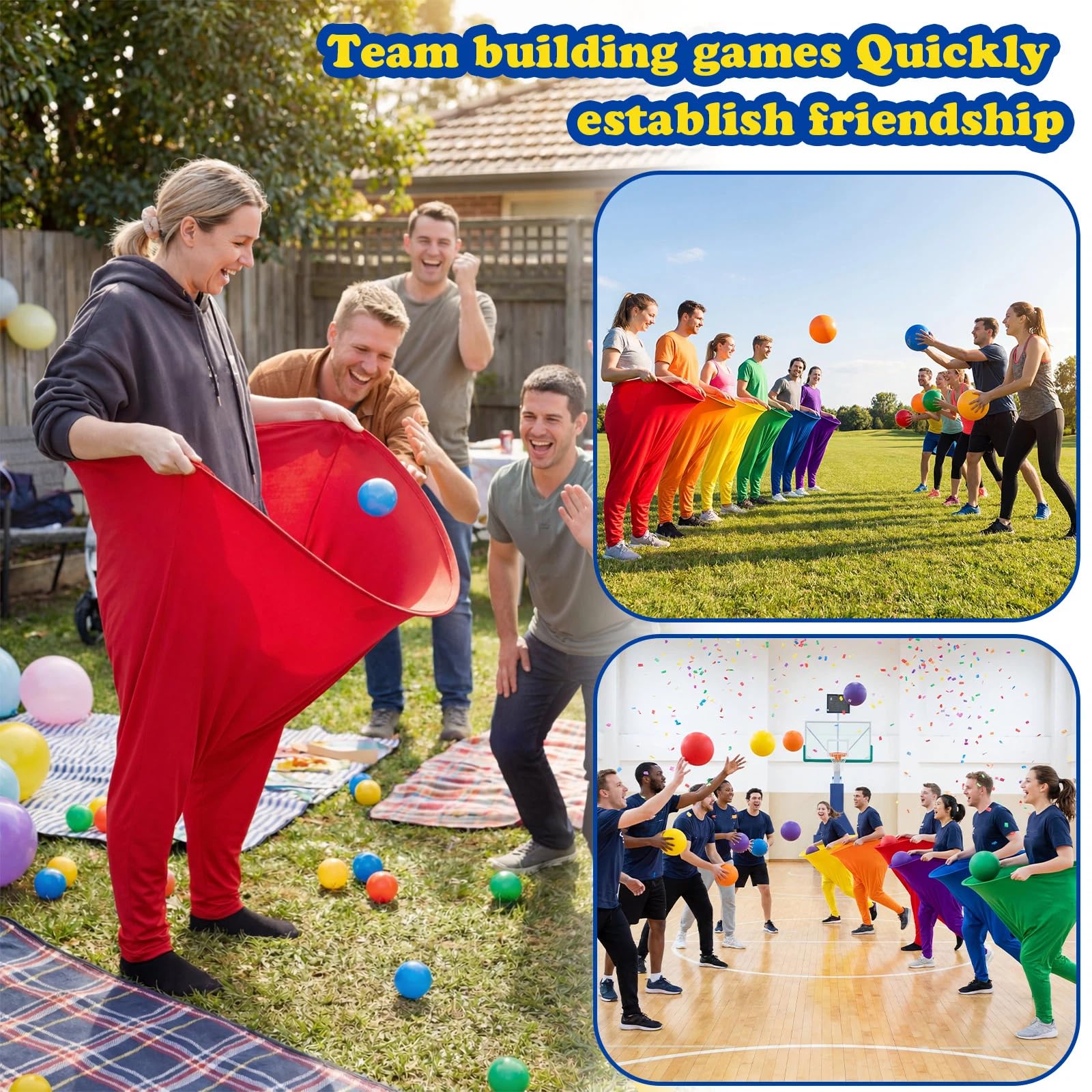 Amazon.com: Leitee Giant Granny Pant Yard Game,Classical,Bright
