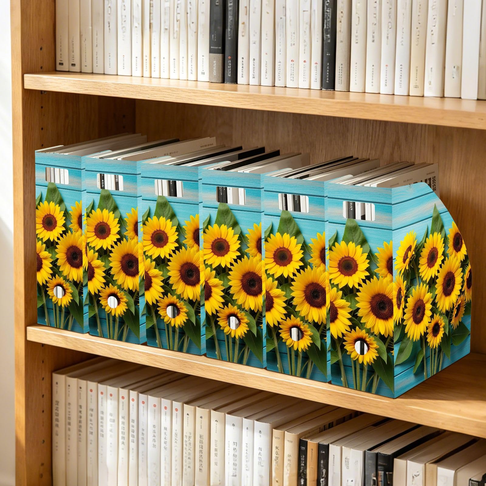 Confezione piatta Classic Sunflower Blue File Organizer