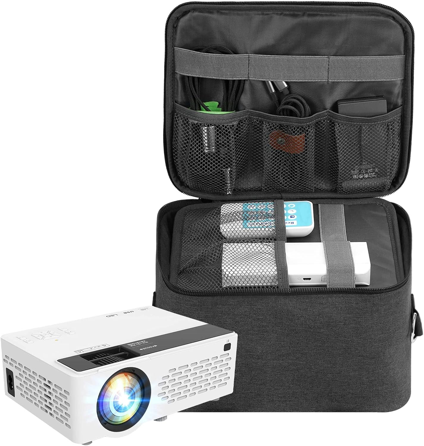 Kingshion Projector Storage Bag Compatible with DR.J Mini
