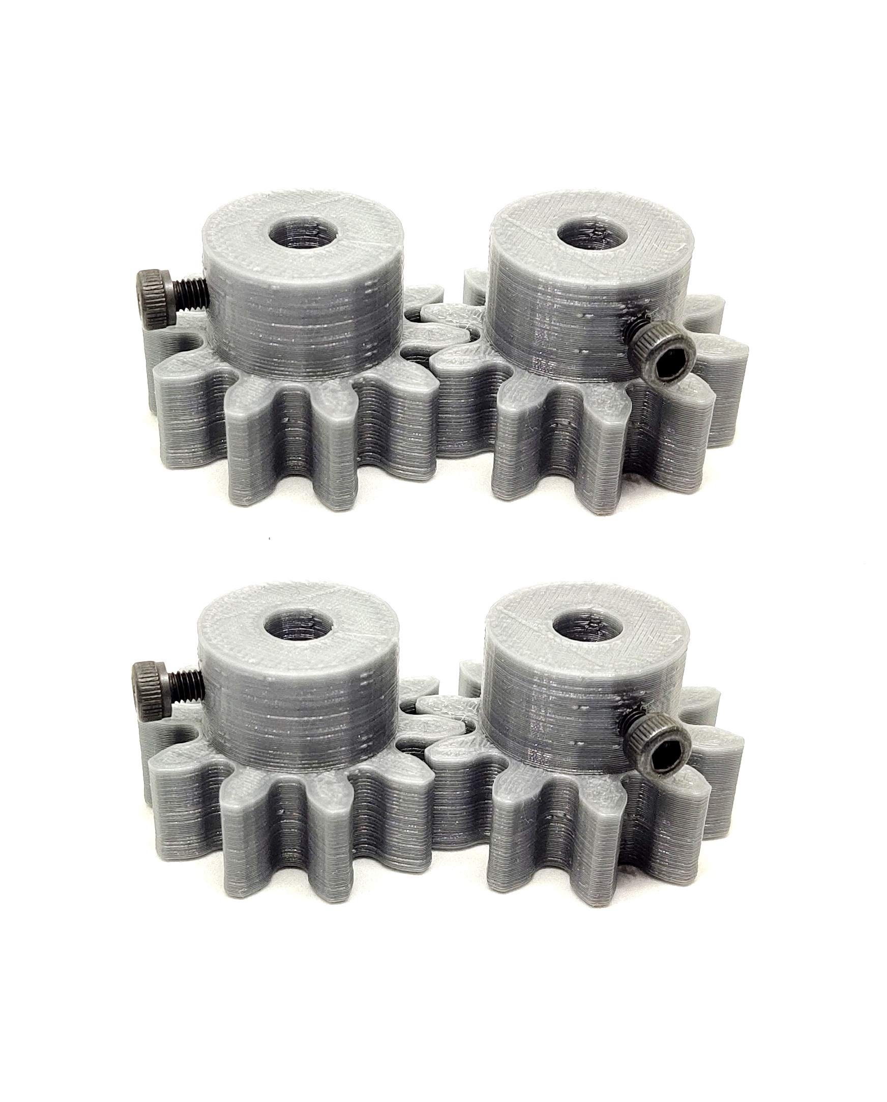INVENTO 4pcs 3D Printed Plastic Spur Gear 10 Teeth, 30mm dia, 10mm Width, 6mm hole for DIY Projects (B0871NG46F) Amazon Price History, Amazon Price Tracker