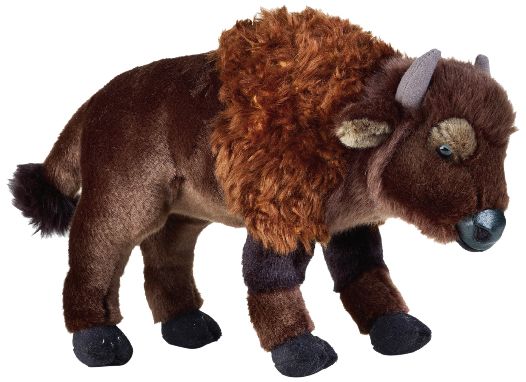 National Geographics "Bison Stofftiere Plüsch Spielzeug (mittel, Natur)