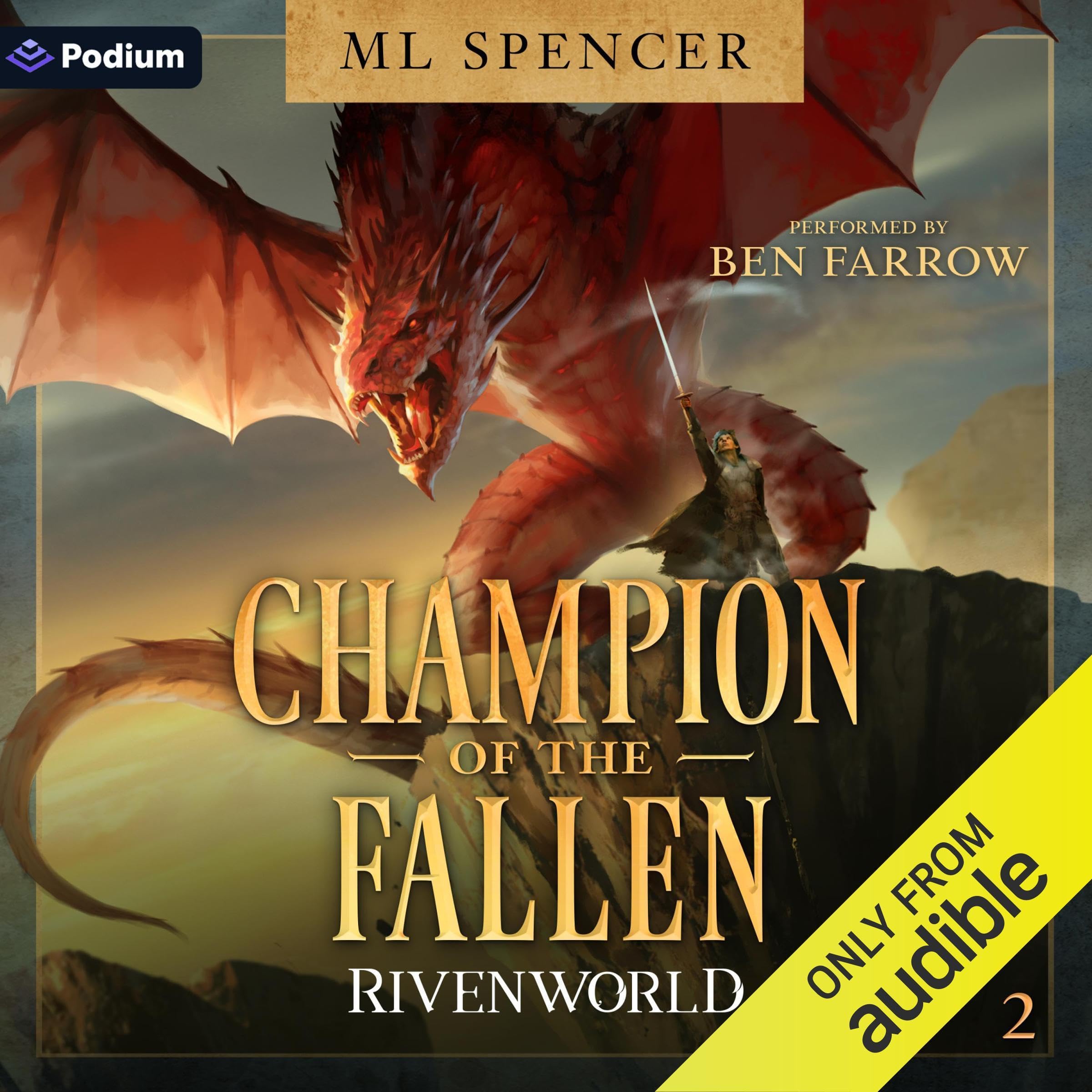 Cover art for Champion of the Fallen