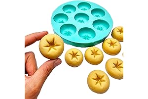 Peach Silicone Mold for Aromatic Candles and Wax