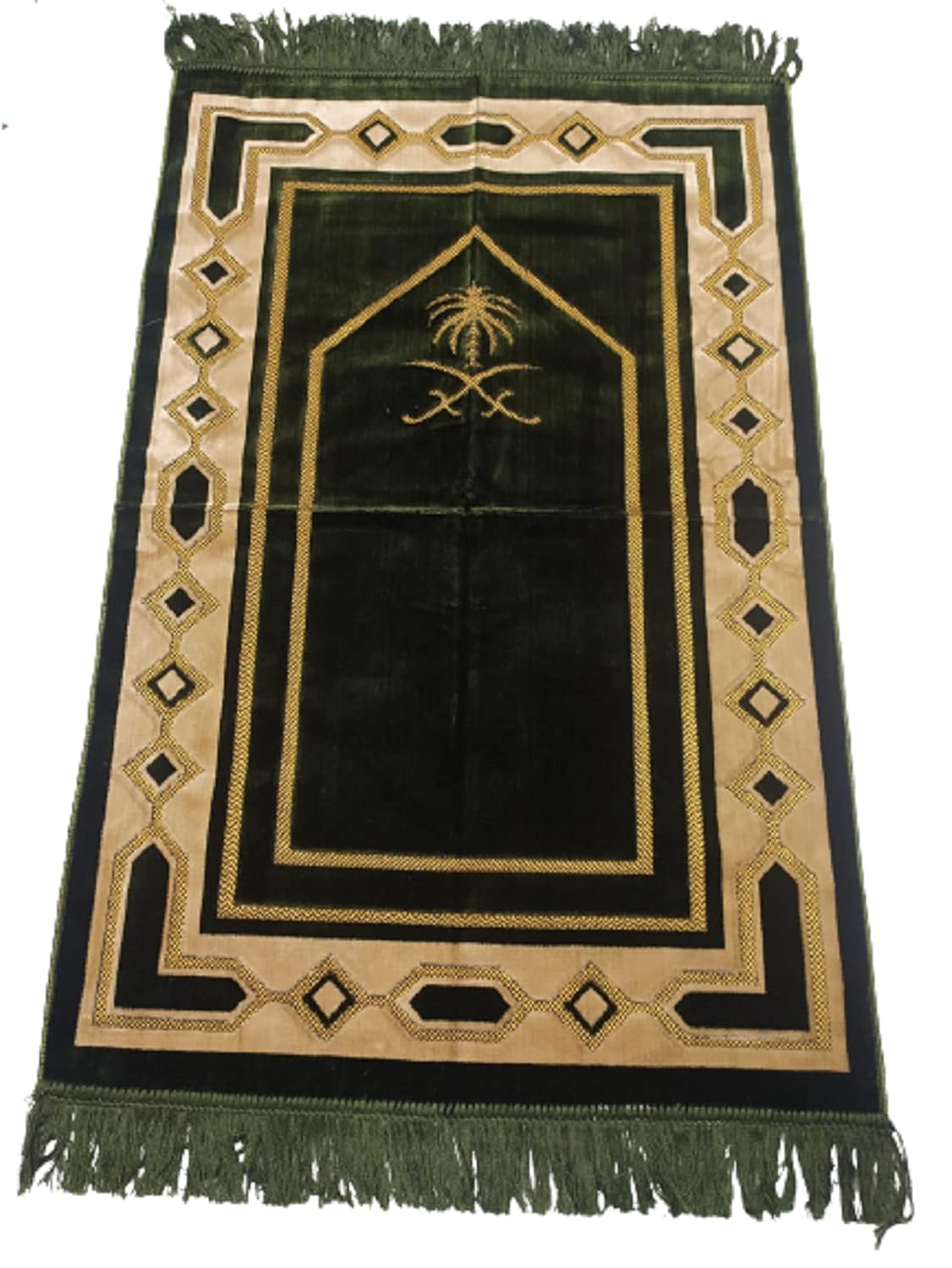 Buy Kashmiri Velvet Jainamaz Prayer Mat 787 (Green) Online at Low Prices in India Amazon.in