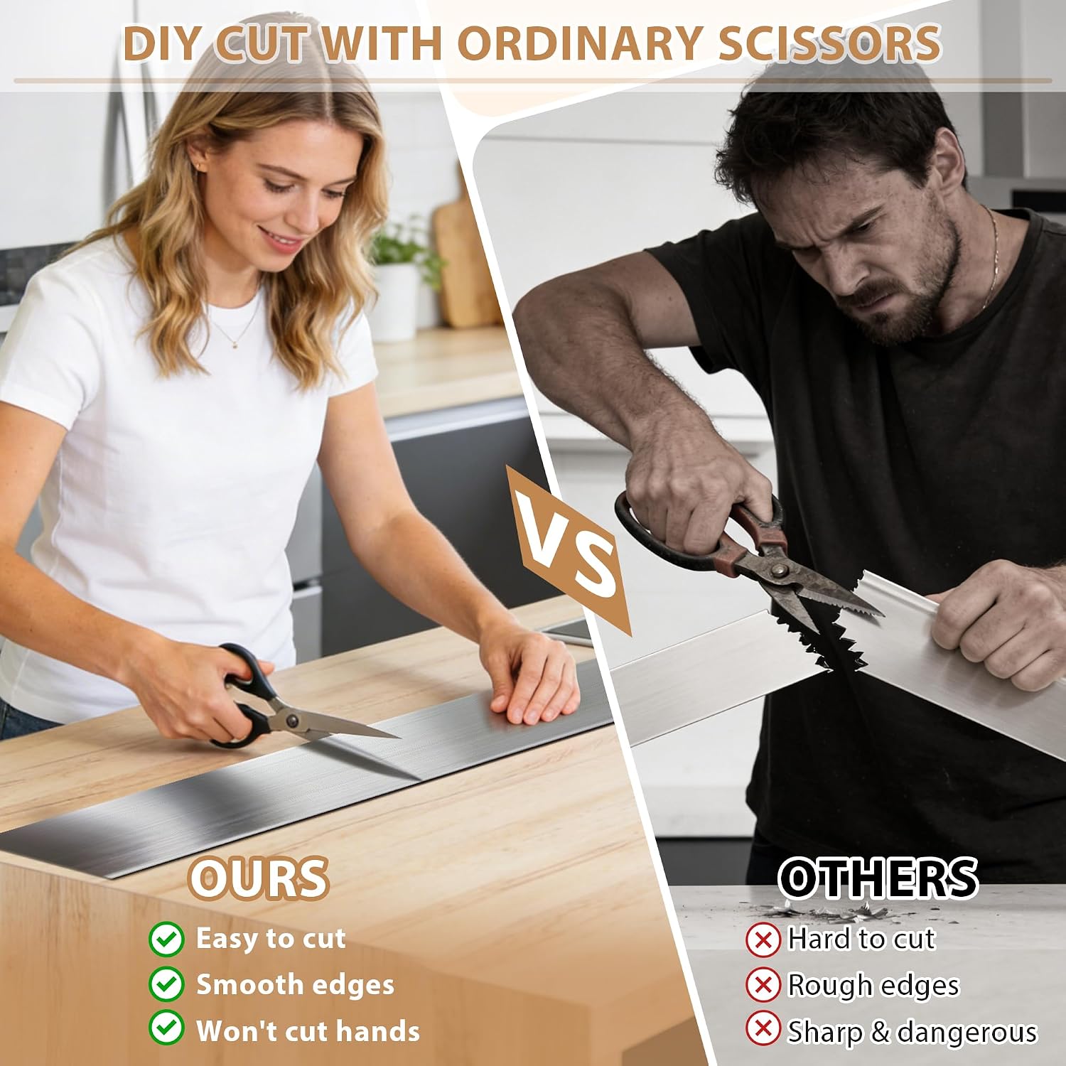 Peel and Stick Dishwasher Kick Plate Base Cover 3.94in x 11.5ft, Easy DIY Cuttable with Scissors Baseboard Molding Trim for Wall, Door, Kitchen Cupboard, Dishwasher Toe - Anti-Scratch Protection