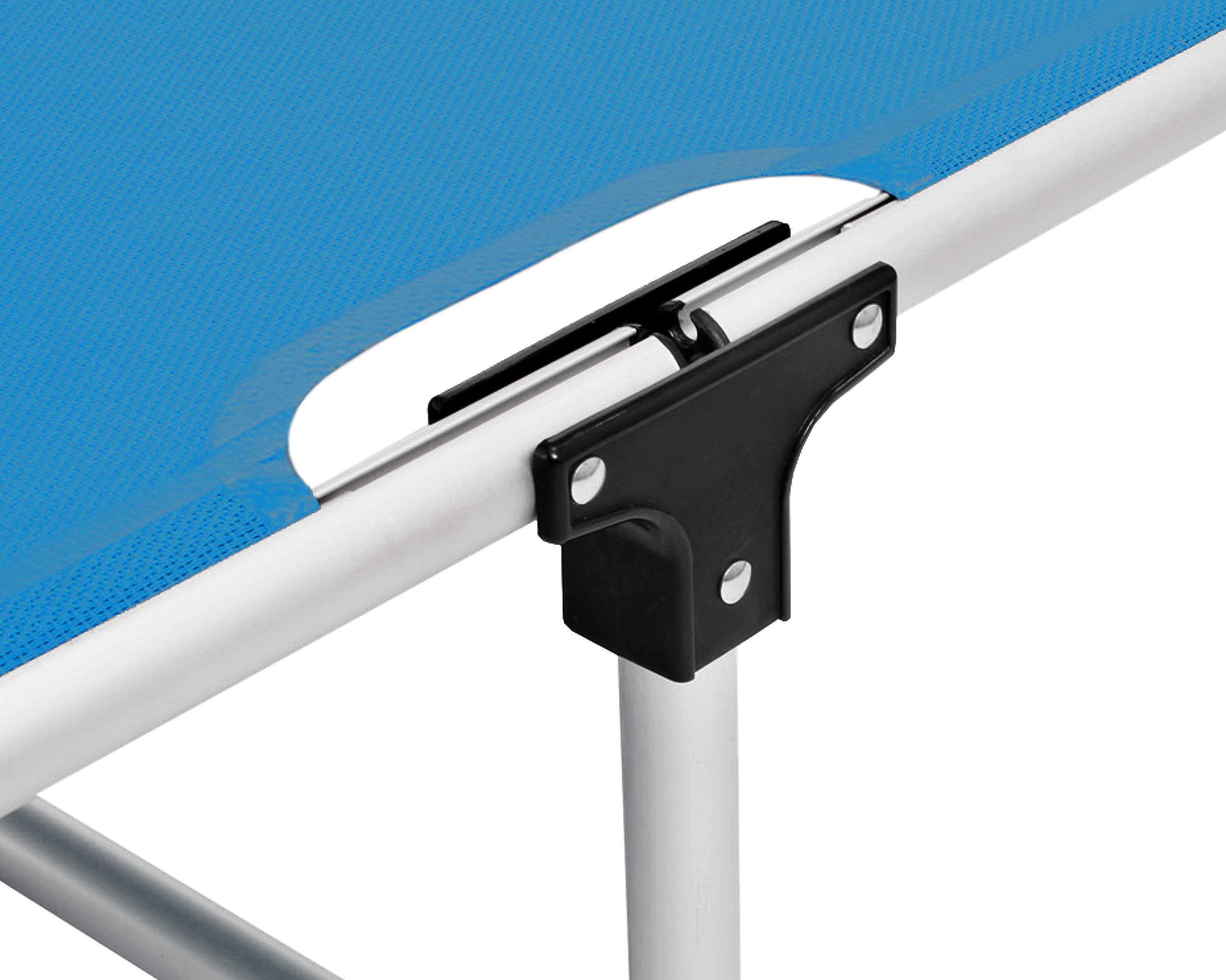 Brunner Lit de Plage Malibu (Bleu)