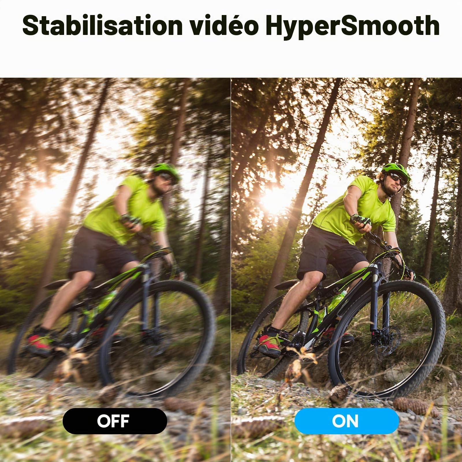 AKASO V50 Elite Caméra Sport 4K 60fps 20MP WiFi Etanche EIS 8X Zoom 2 Batteries