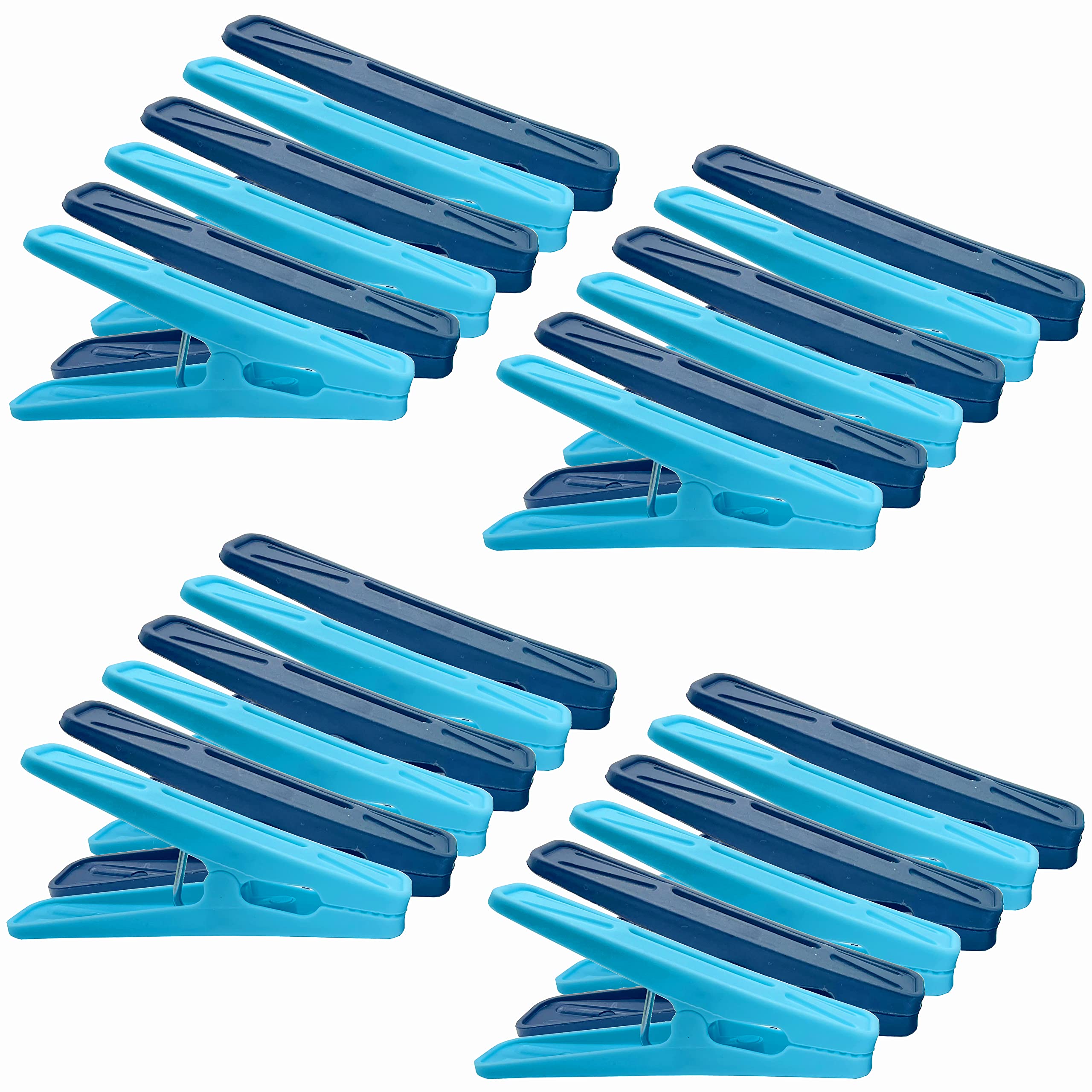 Afru Clothes Pegs - 24pcs Per Pack - Strong Grip, Rust Resistant, Non-Slip And Decorative Pegs For Washing Line, Home, Garden And Office