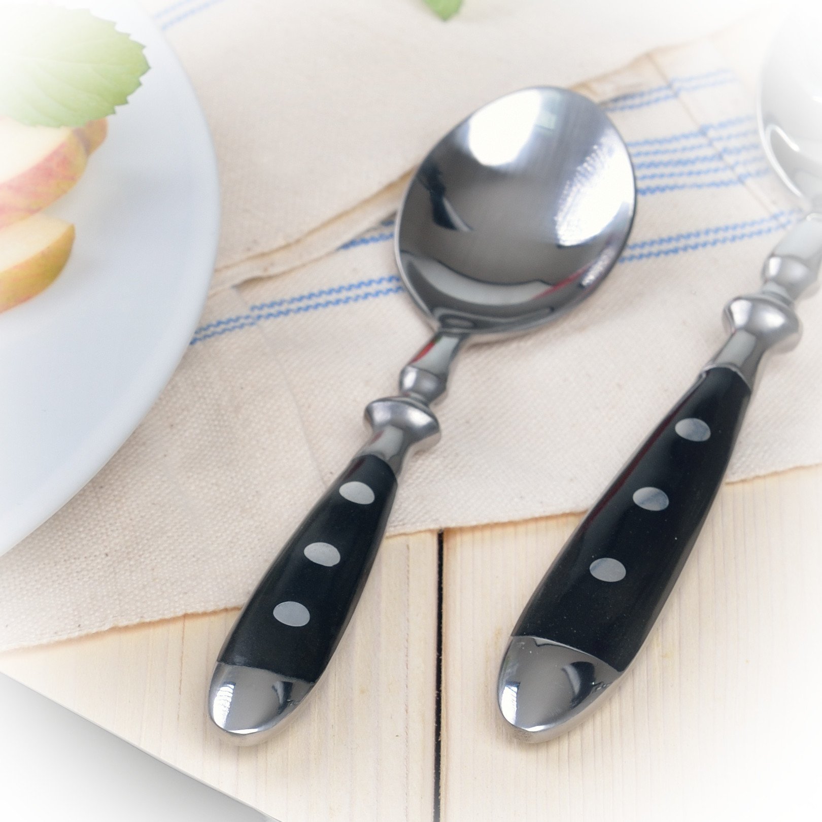 Cuillère De Service Et De Cuisine Ajourée En Nylon