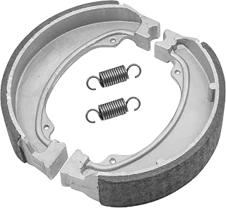 Caltric Rear Brake Shoes Compatible with Honda Trx250Tm Trx-250Tm Fourtrax 250 Tm Recon 2002-2026 Brake Shoes New