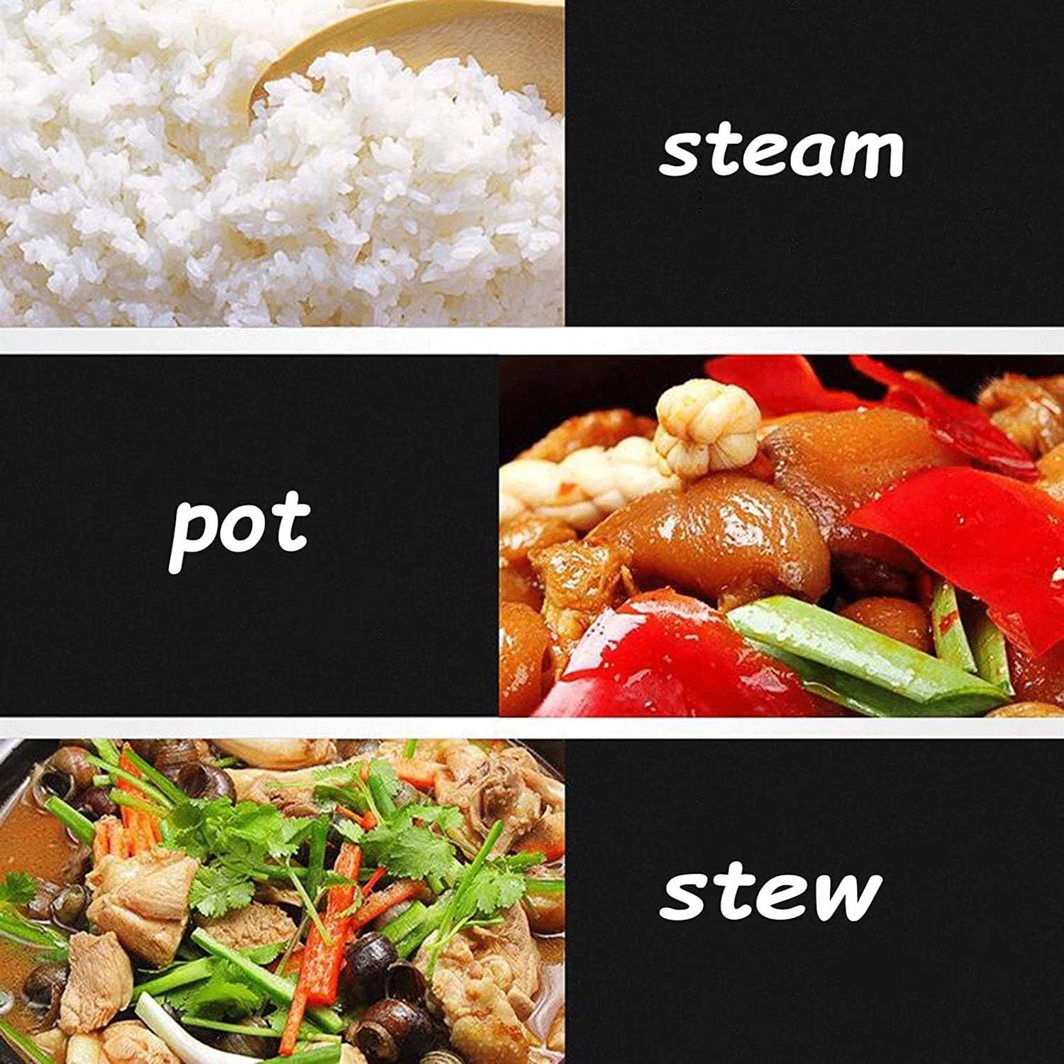 Cooker Large Capacity Explosion-proof Electric Pressure Cooker Family Gas Stove Hot Pot Special Price Hotel Restaurant Kitchen Cooking Pot (Size : 33L)