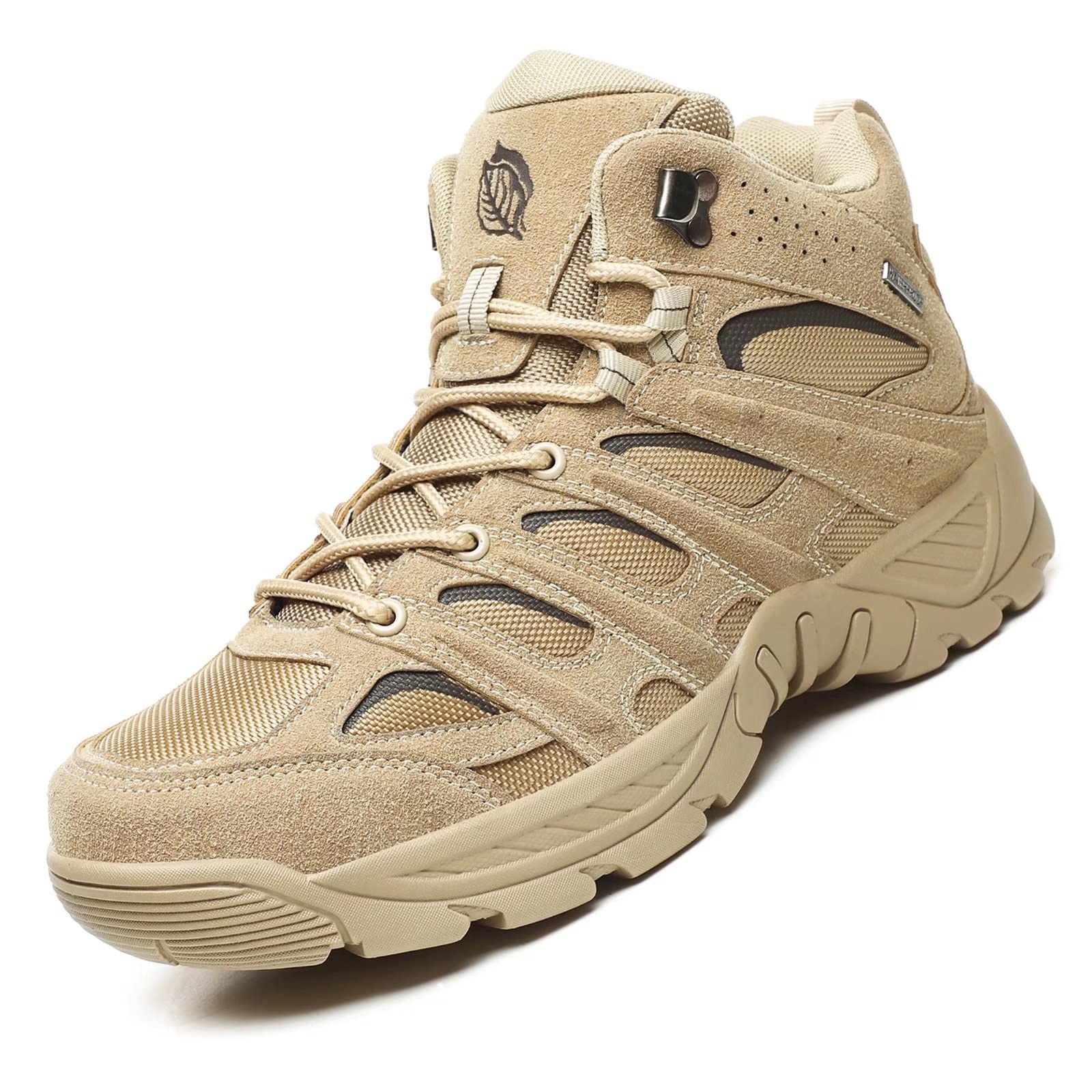 Buy derlychug Men's Boots Lightweight Outdoor Boots Waterproof Hiking