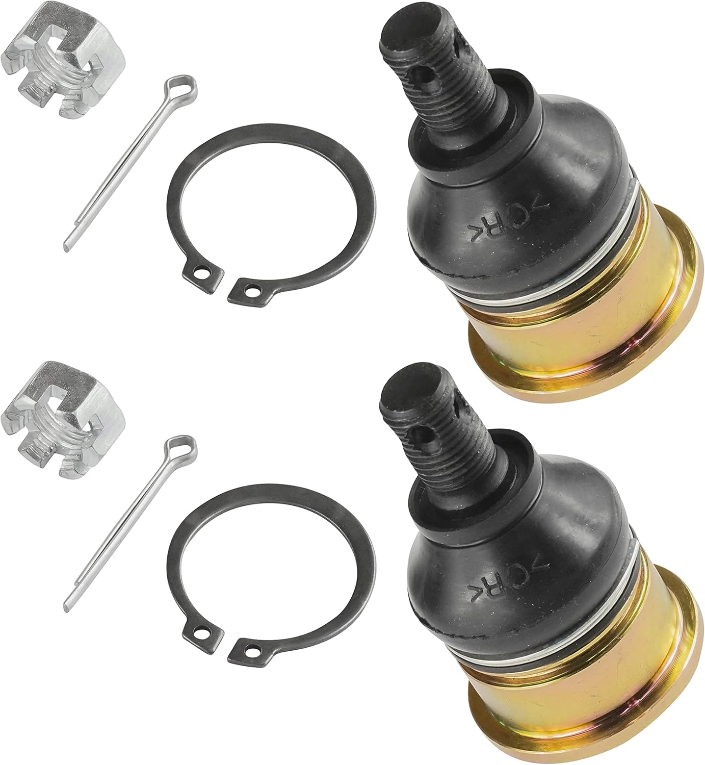 Caltric 2 Lower Ball Joints Compatible with Yamaha Grizzly 700 Yfm700