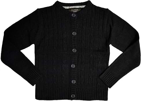 トップス BATONER BABY WOOL POLO CARDIGAN Black BATONER BABY WOOL POLO CARDIGAN Black