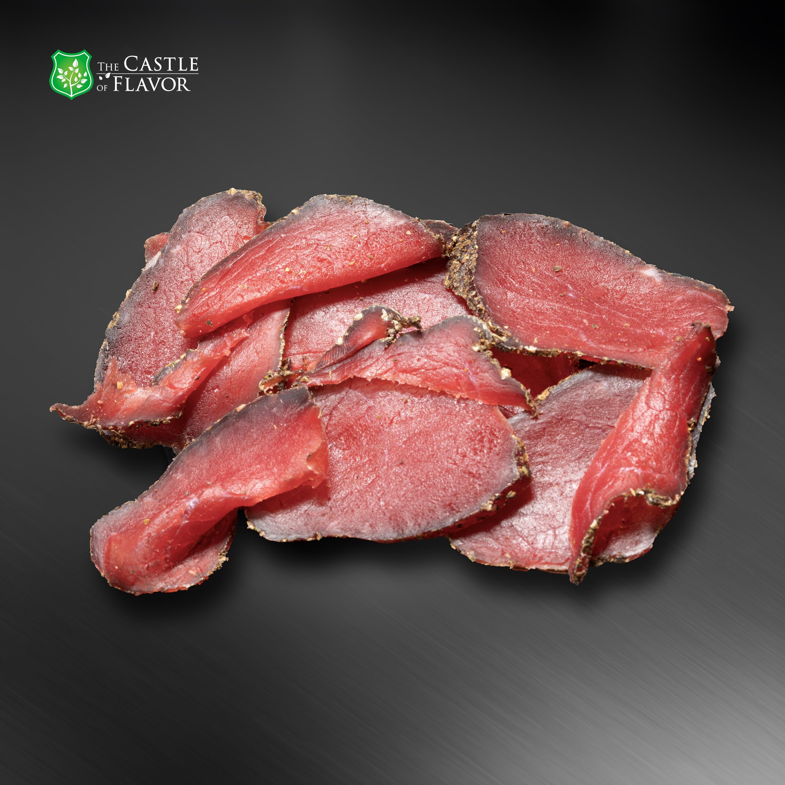 Luftgetrocknetes Rindfleisch „Jarl“ – mit Kräutern verfeinert- Wurstwaren 200g - Trockenwurst - Rohwurst - Dauerwurst am Stück - Trockenfleisch - getrocknete Wurst Snack