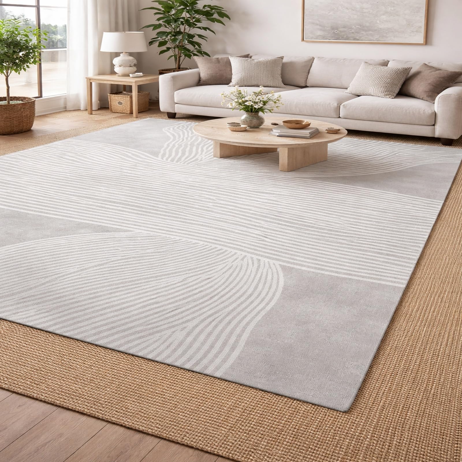 Tapis de sol intérieur extérieur pour terrasse et cuisine design carré